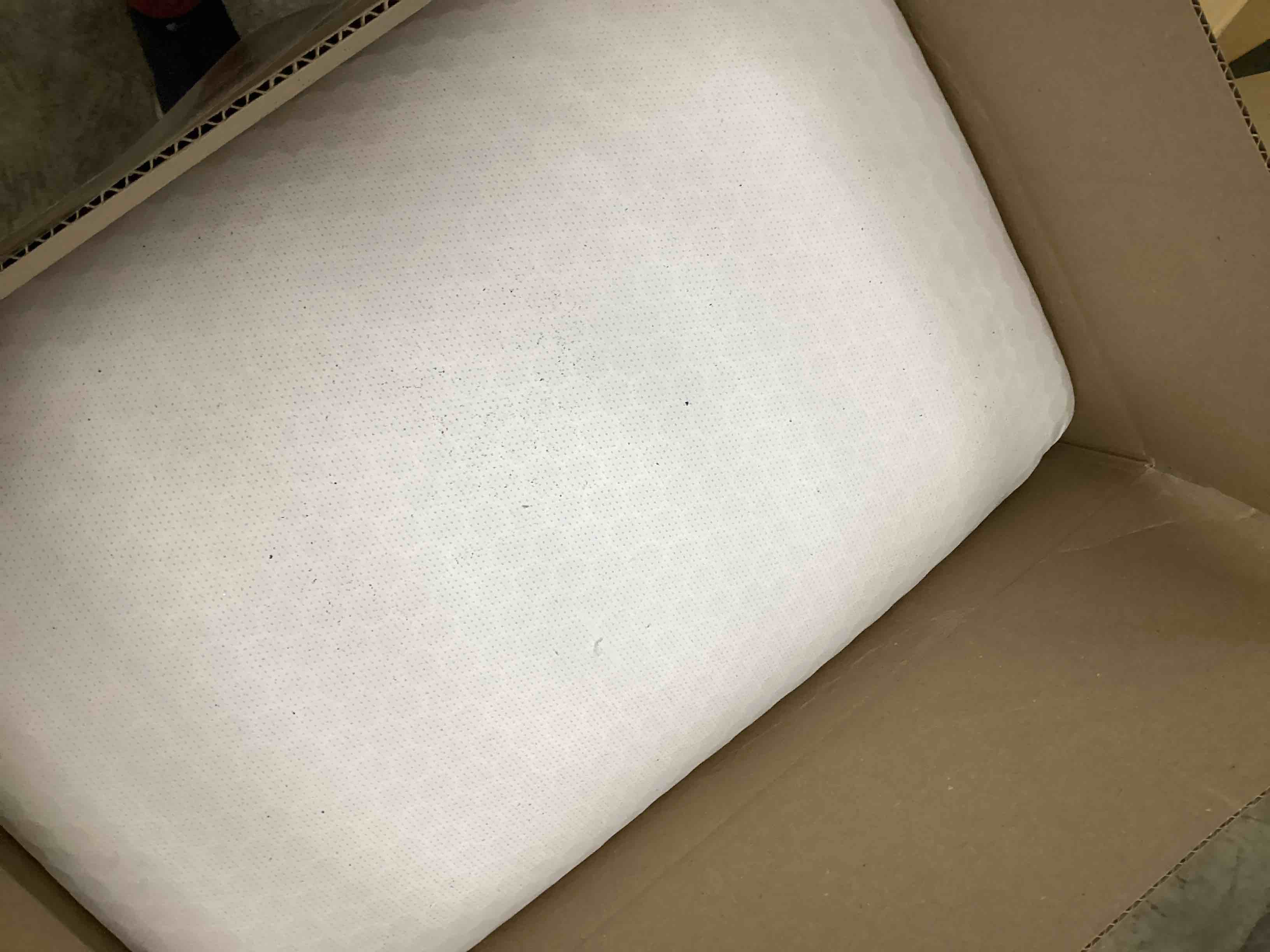 Condition photo showing As Is for Purple Harmony Pillow – Talalay Latex Foam Cooling Pillow for Combo or Side Sleepers, 360º Hex GelFlex Grid for No-Pressure Support and Luxurious Weightless Feel - Standard, Medium Feel, Med Height