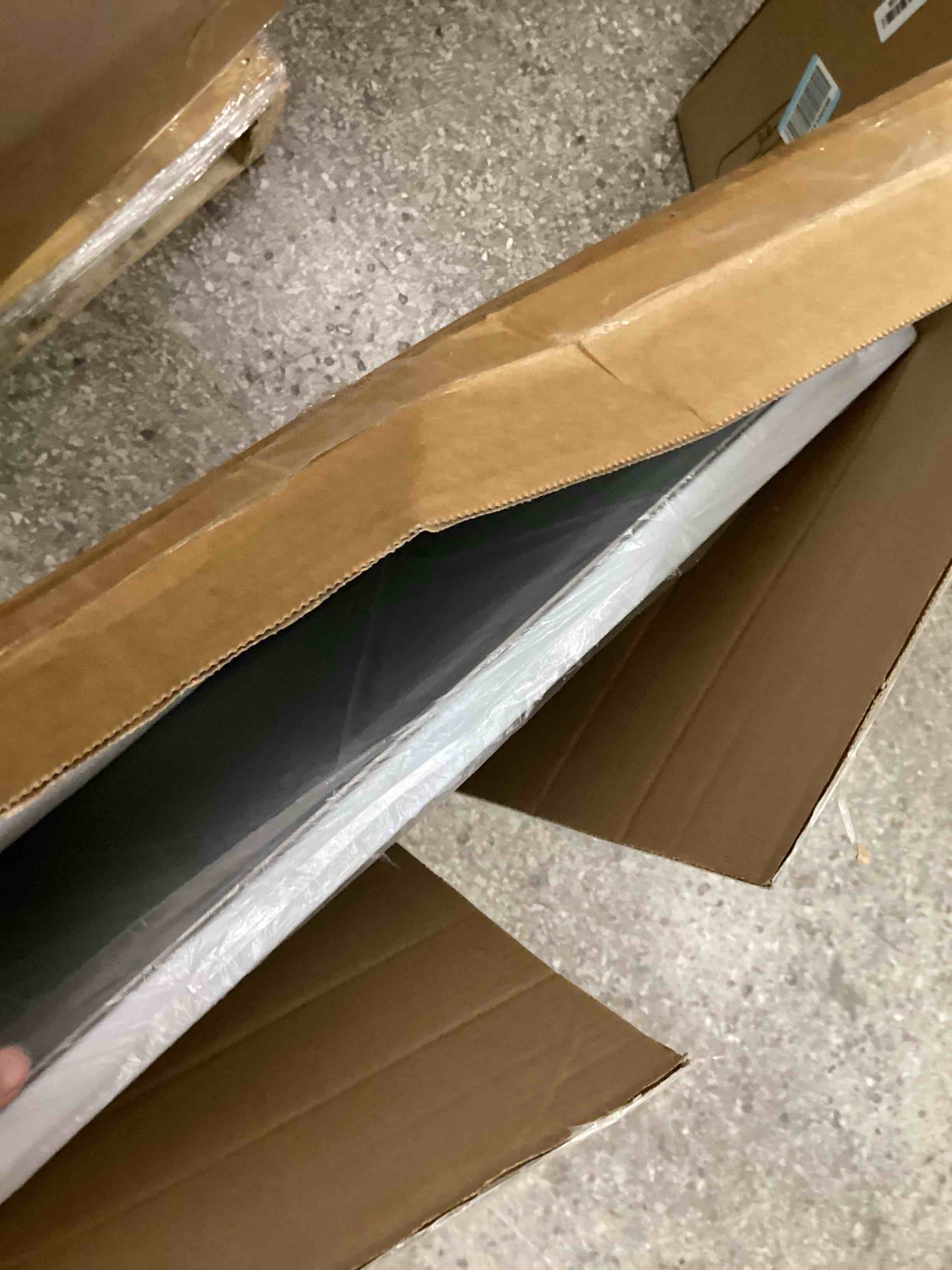 Condition photo showing Good Condition for FENNIO Vanity Mirror with Lights?20"x23" Lighted Makeup Mirror, Large Makeup Mirror with Lights, Touch Sensor with Dimmable 3 Modes? Square White White 20"L x 22"W