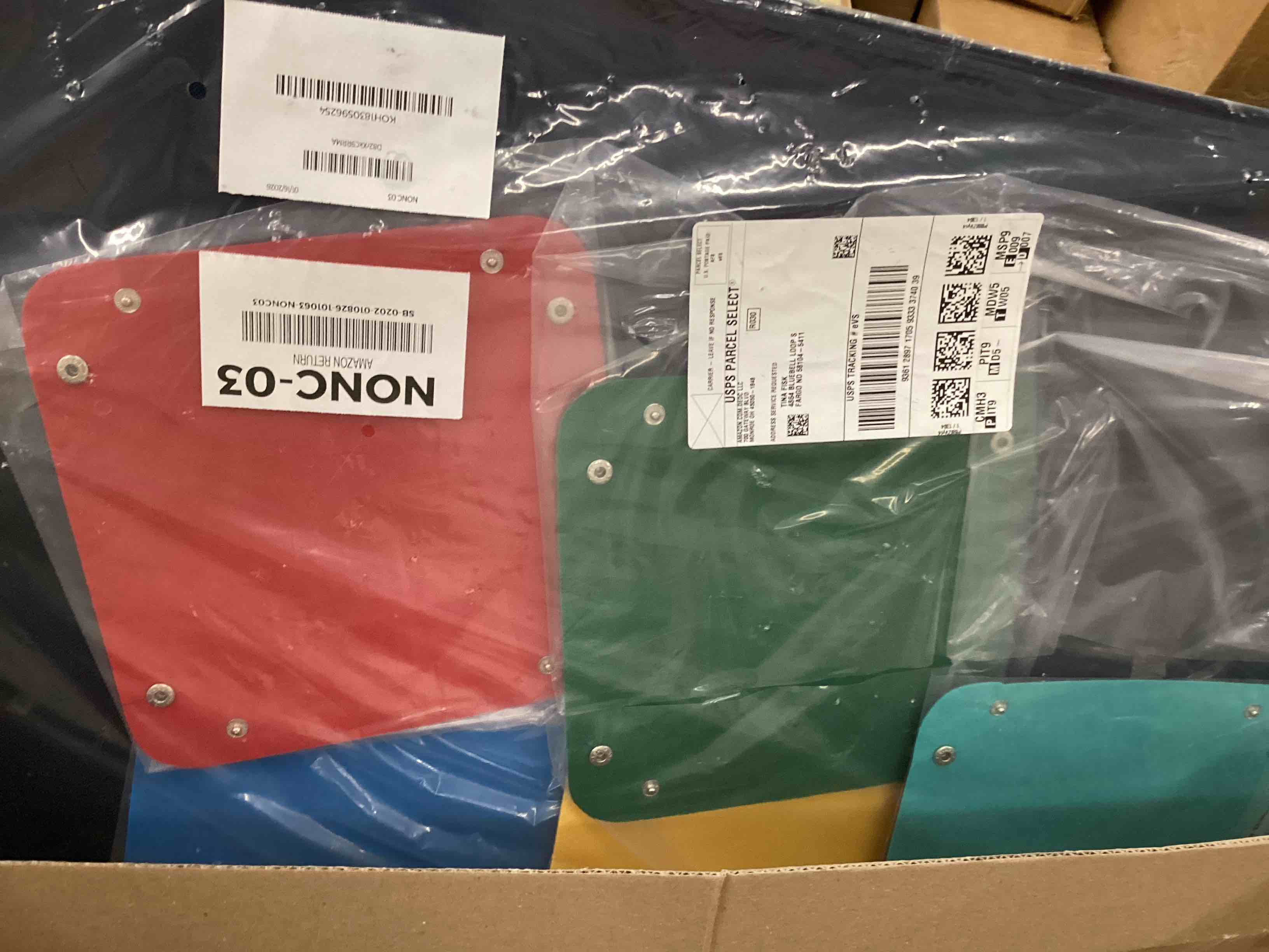 Condition photo showing New/Like New for Tektalk Jigsaw Puzzle Board with 6 Color Sorting Trays Portable Puzzle Mat with Dustproof Cover for Puzzle Storage Saver, Non-Slip Surface, Up to 1000 Pieces - Grey