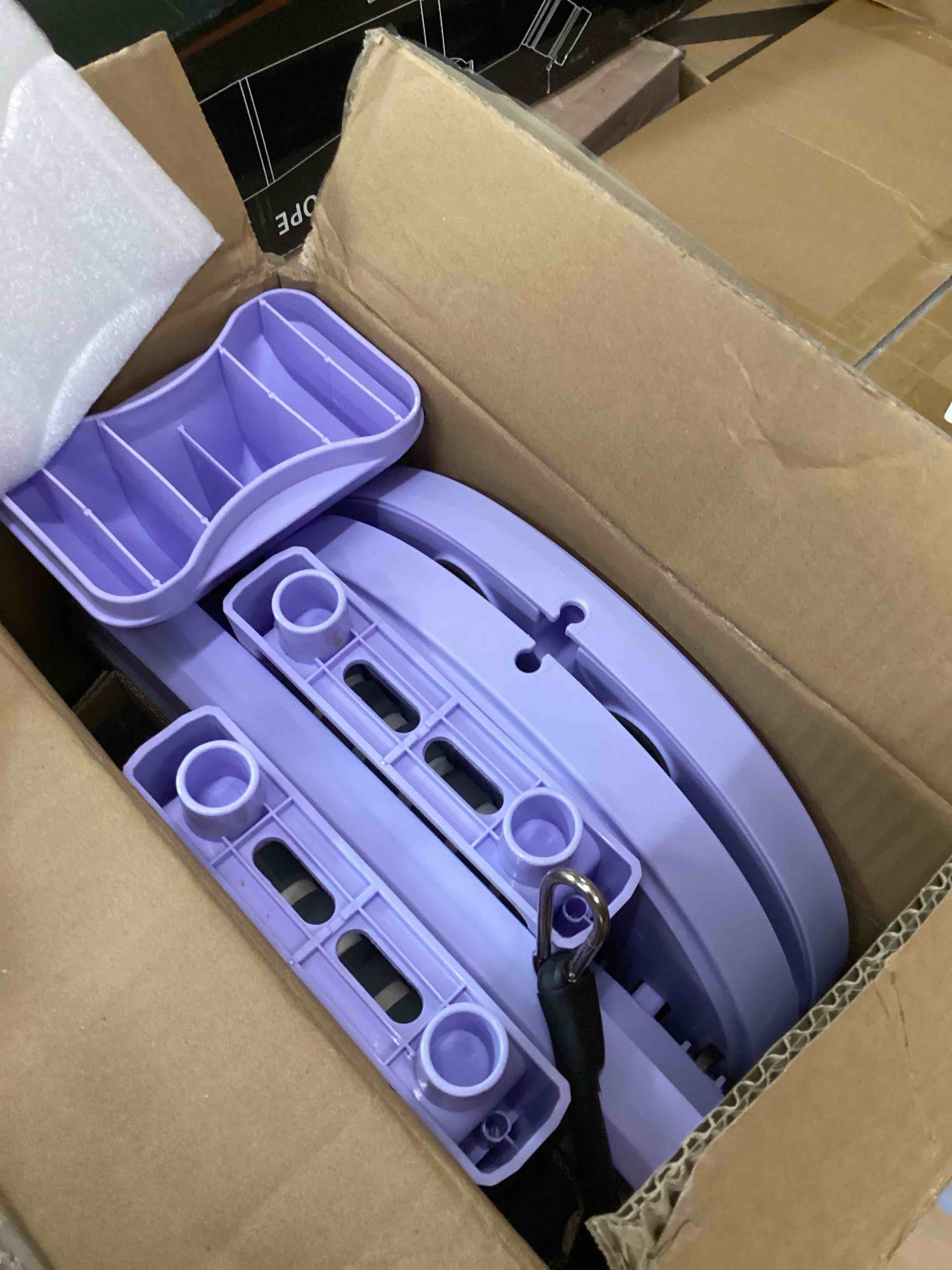 Condition photo showing Good Condition for Pilates Board - Mini Pilates Reformer, Portable Pilates Reformer Board for Home Workout, Foldable Multifunctional Pilates Slider Board with with App Counter Included