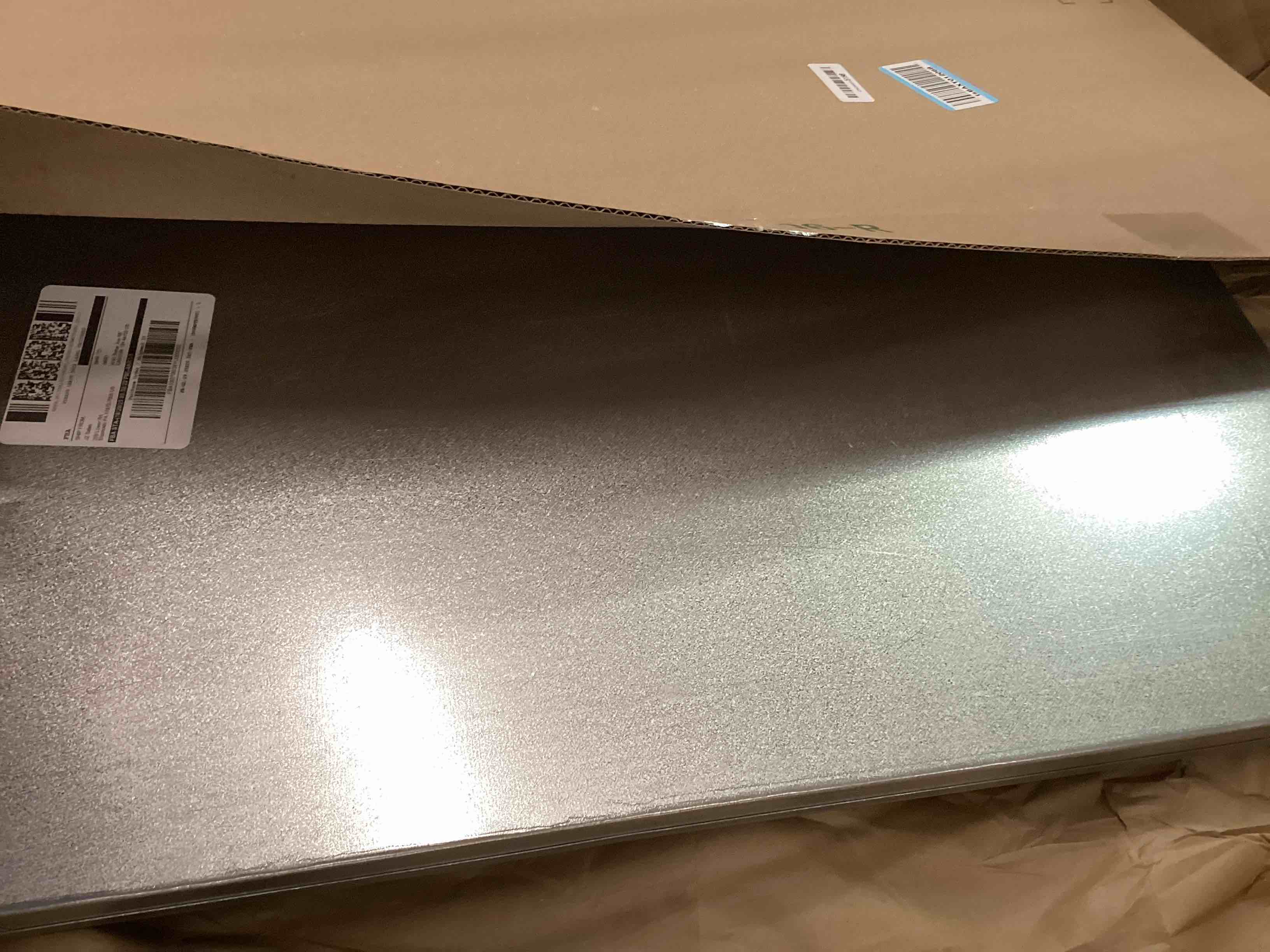 Condition photo showing Good Condition for (Galvanized, 29.25" L X 20.5" W X 1" Frisco Metal Replacement Crate Tray for Heavy Duty Single and Double Door Dog Crate Chew Proof Crack Proof Multipurpose Tray Galvanized 29.25" L X 20.5" W X 1"