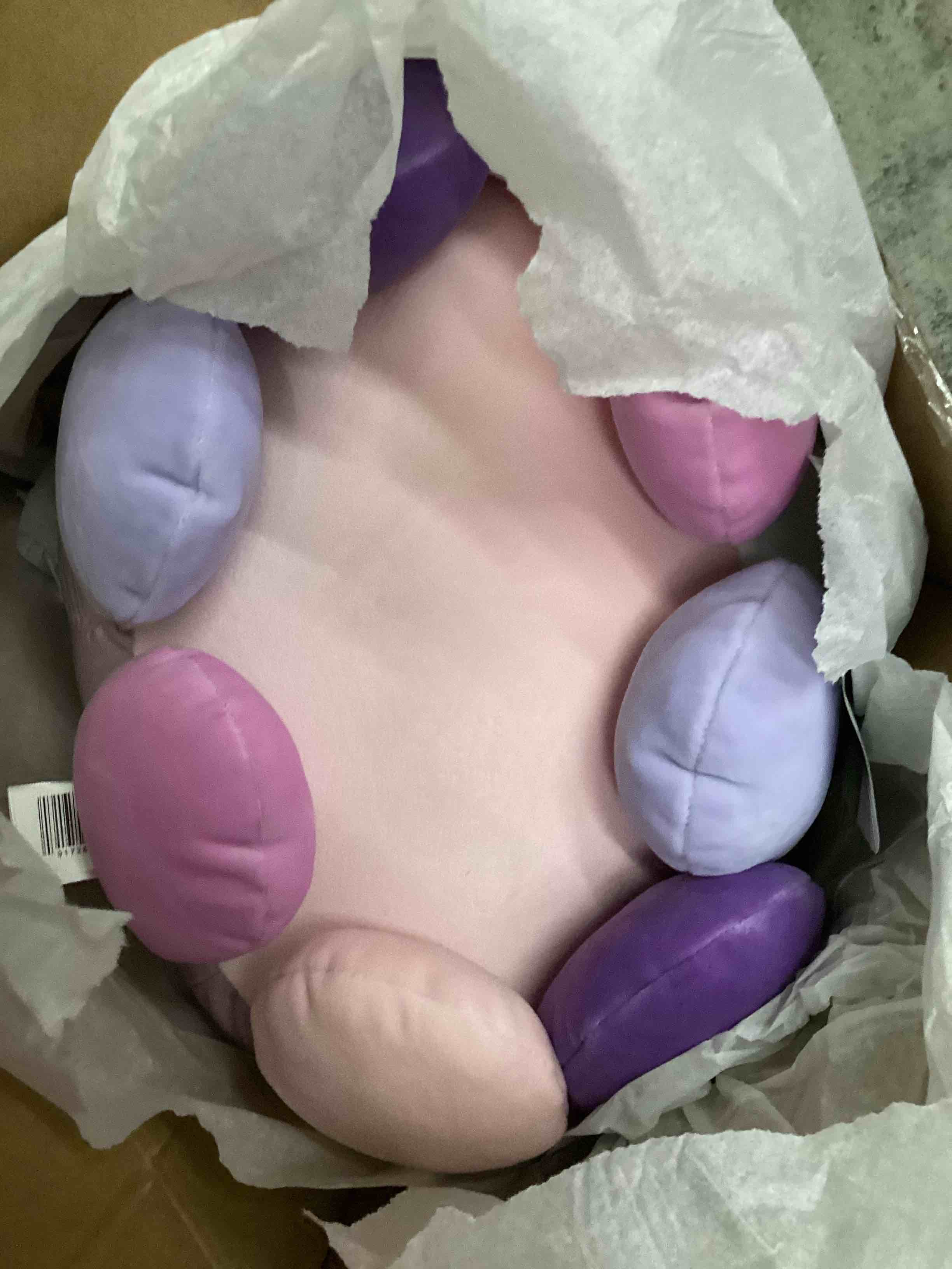 Condition photo showing Good Condition for Squishmallows Original 14-Inch Beula Purple Octopus with Multicolored Tentacles - Large Ultrasoft Official Jazwares Plush - Amazon Exclusive