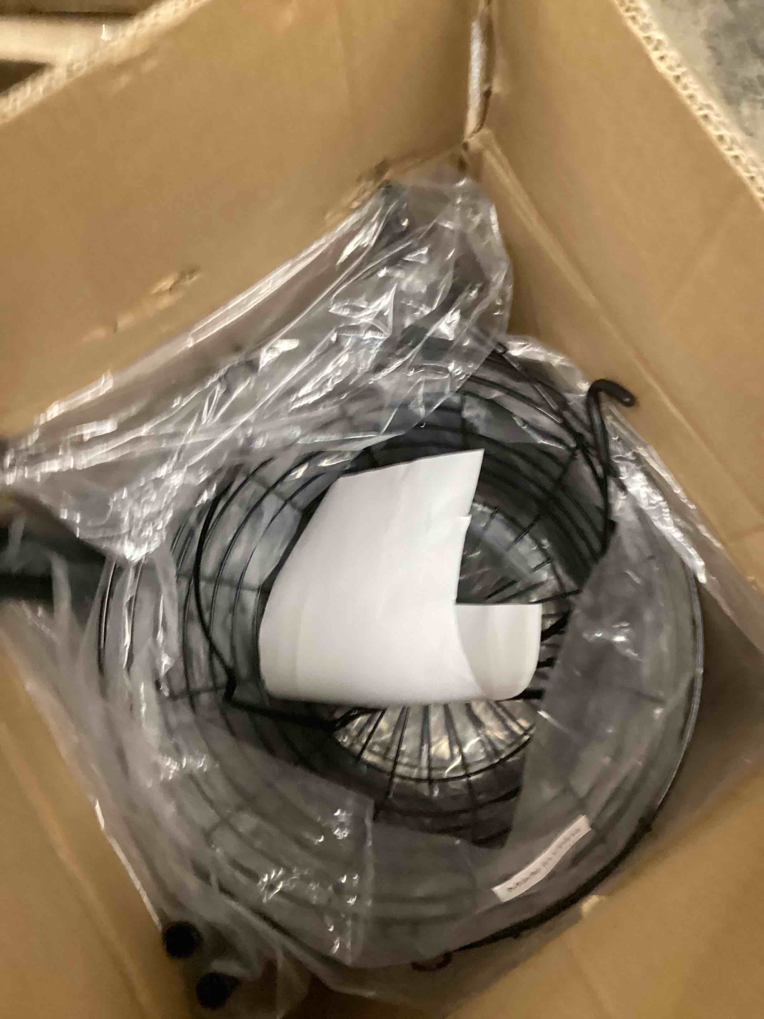 Condition photo showing New/Like New for 3 Tier Rolling Laundry Hamper with 3 Removable Wire Basket, Metal Sorter Storage Trolley Shelf Basket with Wheel, Tall Clothes Laundry Basket bin with Wheels-Black