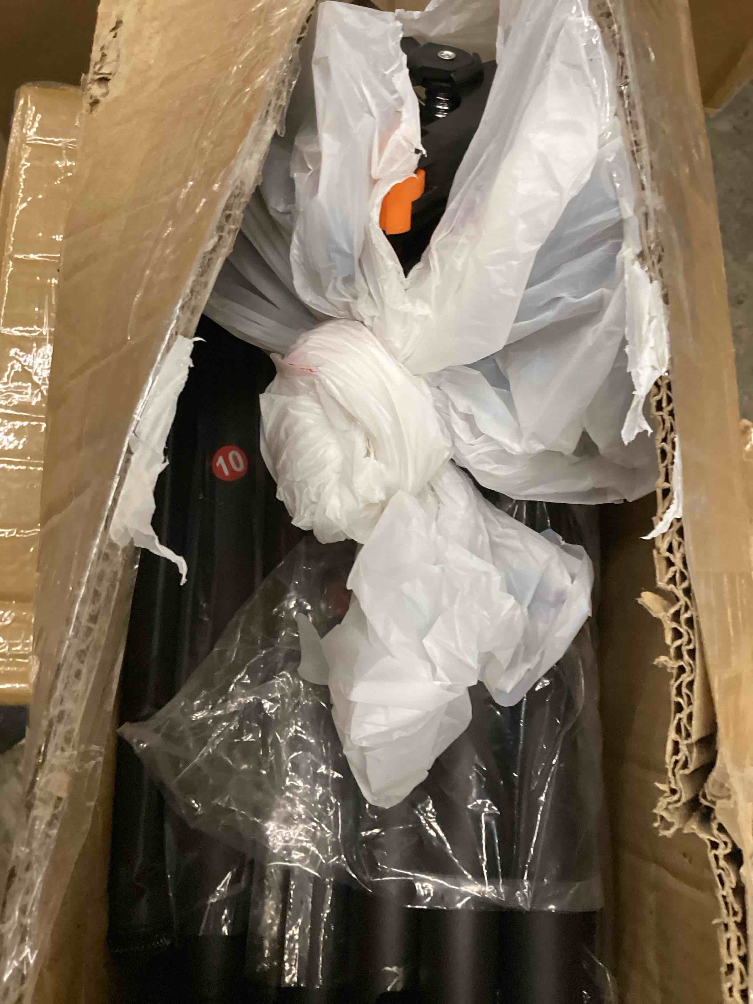 Condition photo showing As Is for Backdrop Stand Kit - 6 Widths, 10x7.5ft Adjustable Background Stand for Parties & Studio Photography