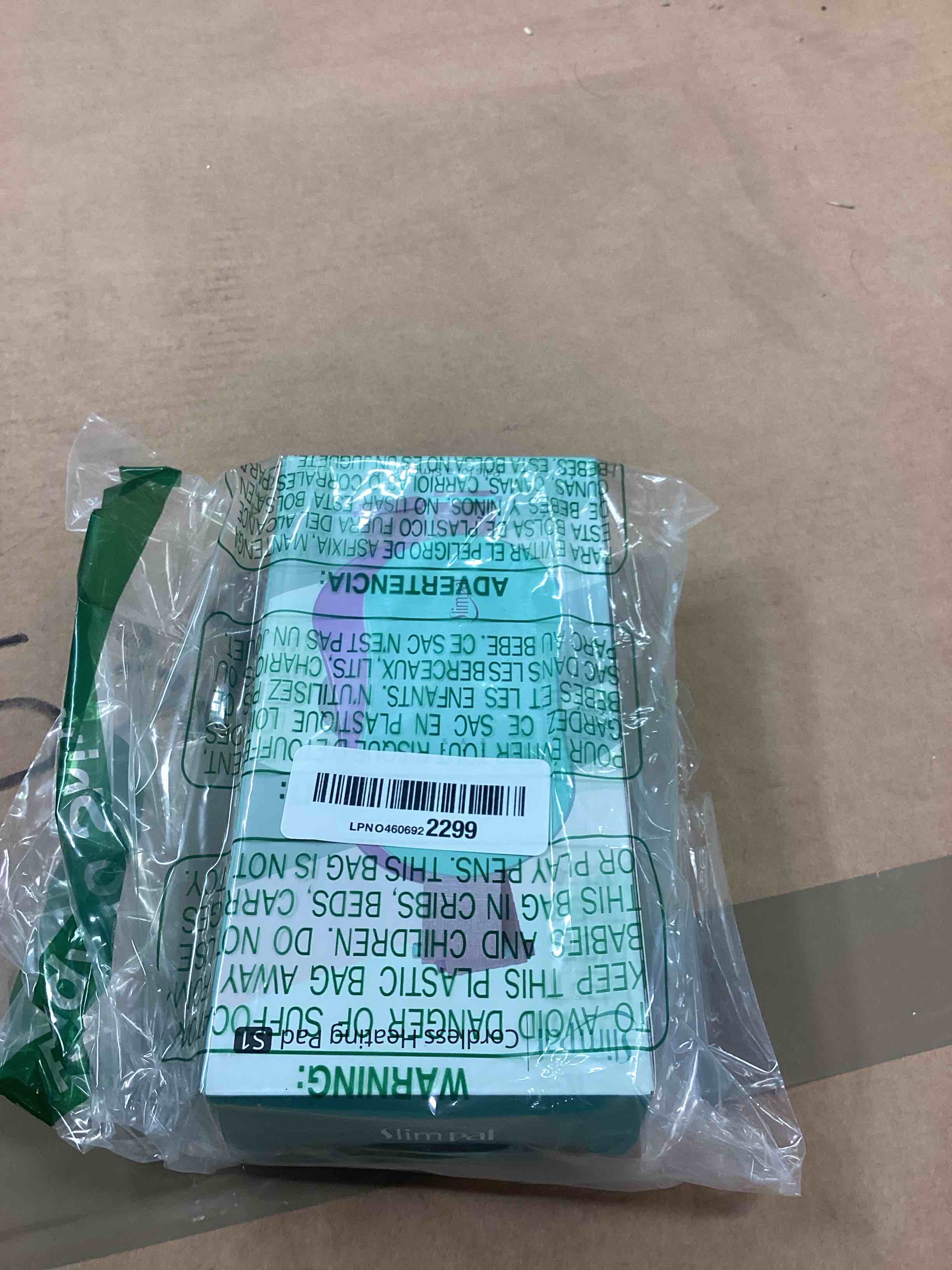 Condition photo showing Brand New for Slimpal Portable Heating Pad for Period Cramps, Electric Cordless Heating Pad for Menstrual Cramps Relief, 3 Timer Auto Off Setting, Wearable Heat Pad Belt for Her Women Girl Wife, Aqua SPC023 Aqua