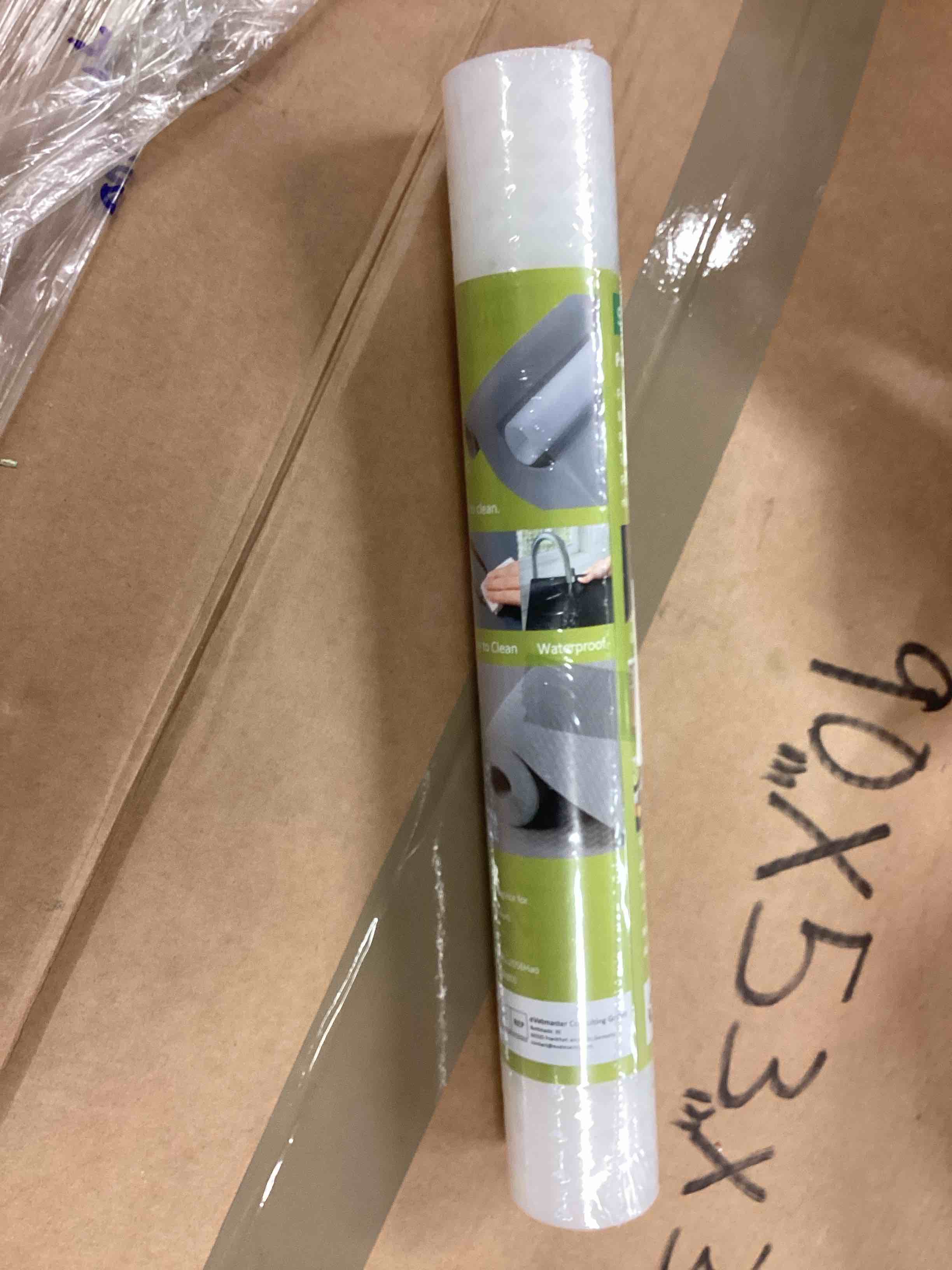 Condition photo showing Brand New for Shelf Liners for Kitchen Cabinets Refrigerator Liners Waterproof Kitchen Cupboard Liner Durable Plastic Drawer Mats EVA Material Non Adhesive Fridge Liner for Shelves - Clear 11.8 x 59 Inches 11.8"W x 59"L Diagonal Pattern Clear