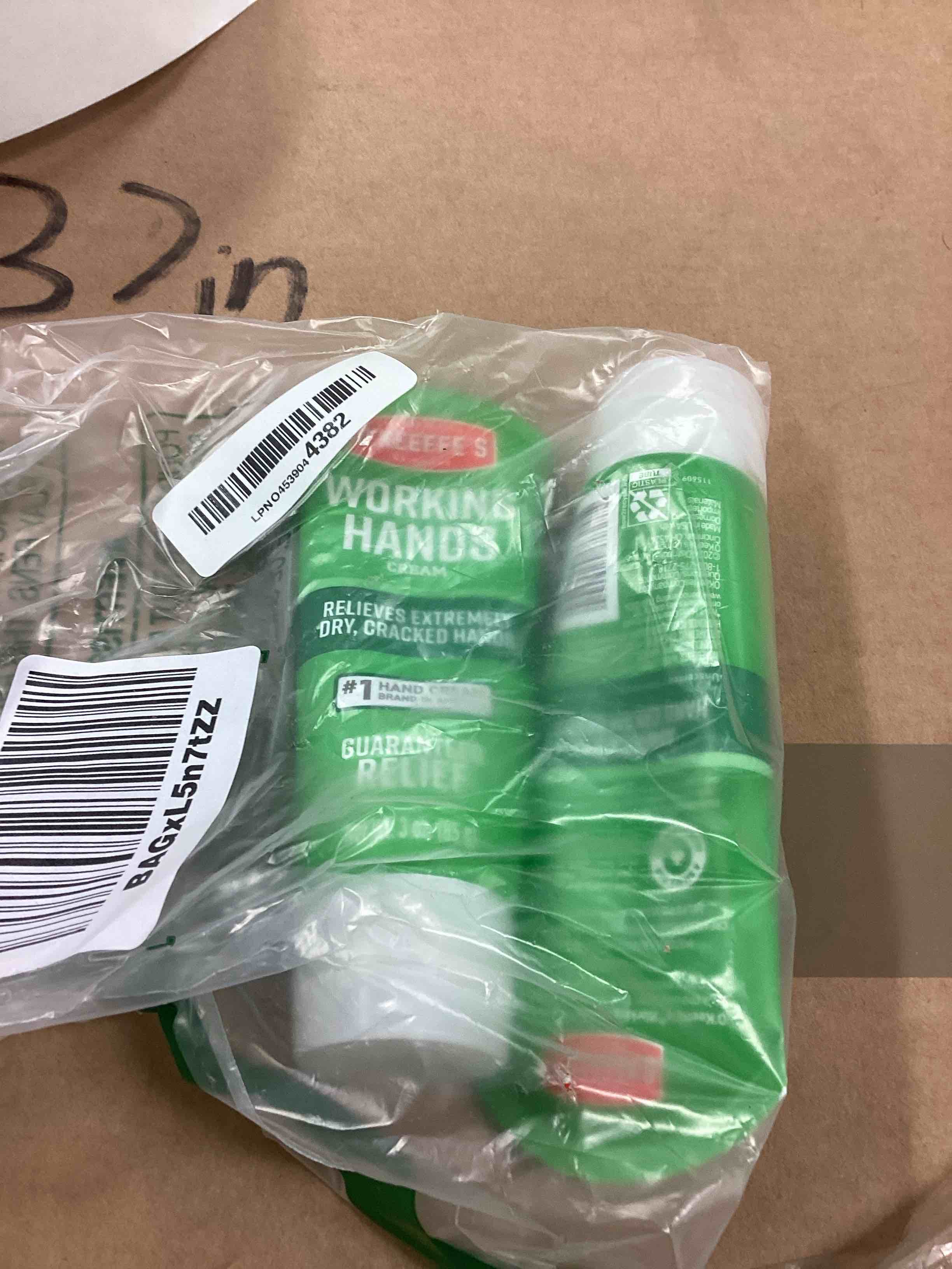 Condition photo showing Brand New for O'Keeffe's Working Hands Hand Cream for Extreme Dryness - 3 oz Tube (2 Pack) - Repairing Skincare for Cracked, Dry Hands 3 Ounce(2 Pack)
