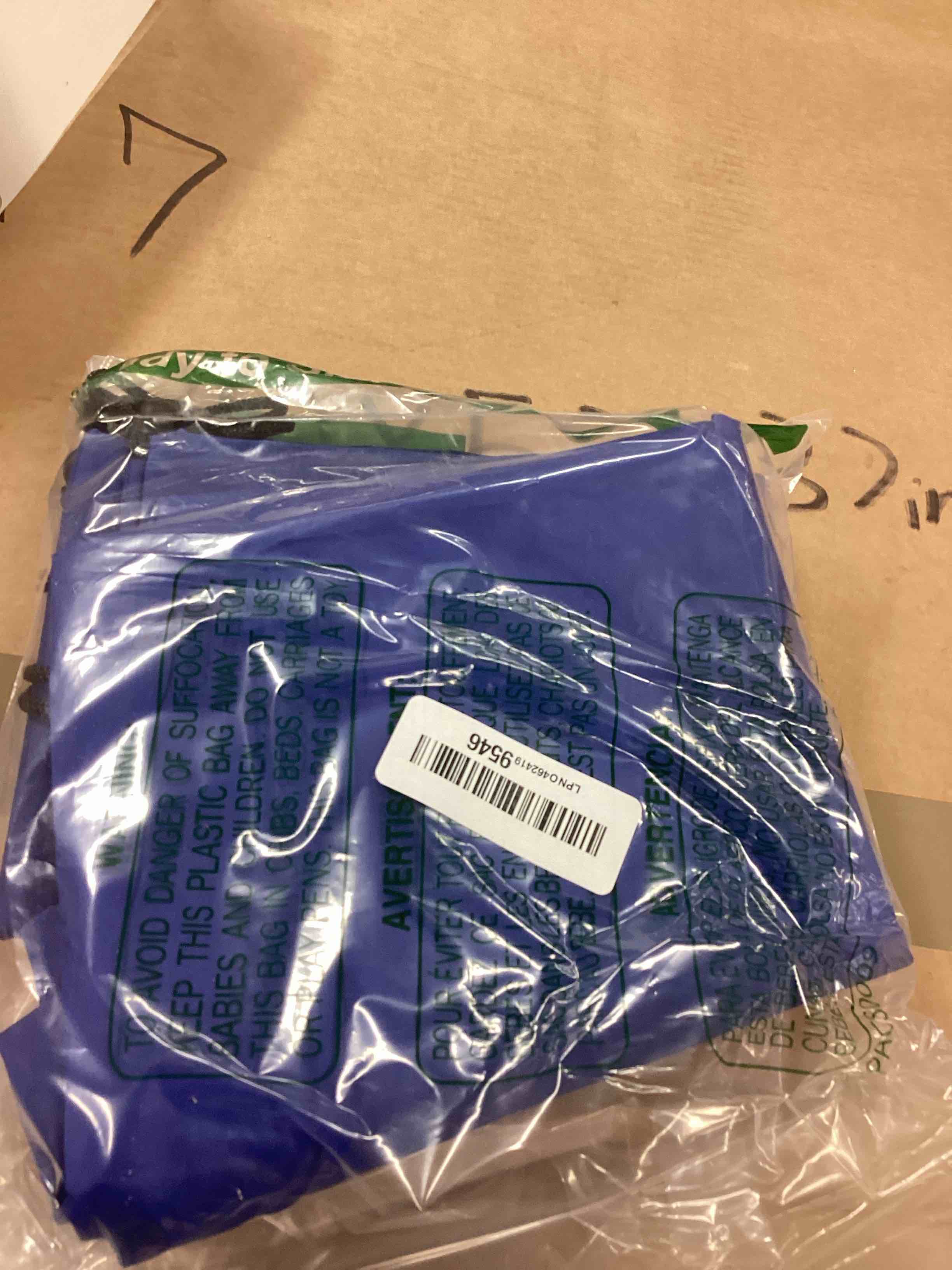 Condition photo showing Brand New for Washable Travel Laundry Bag with Drawstring (3 Pack), Large Dirty Clothes Bag Fit a Laundry Basket or Clothes Hamper, Enough to Hold 4 Loads of Laundry,26x39 inches RoyalBlue 3