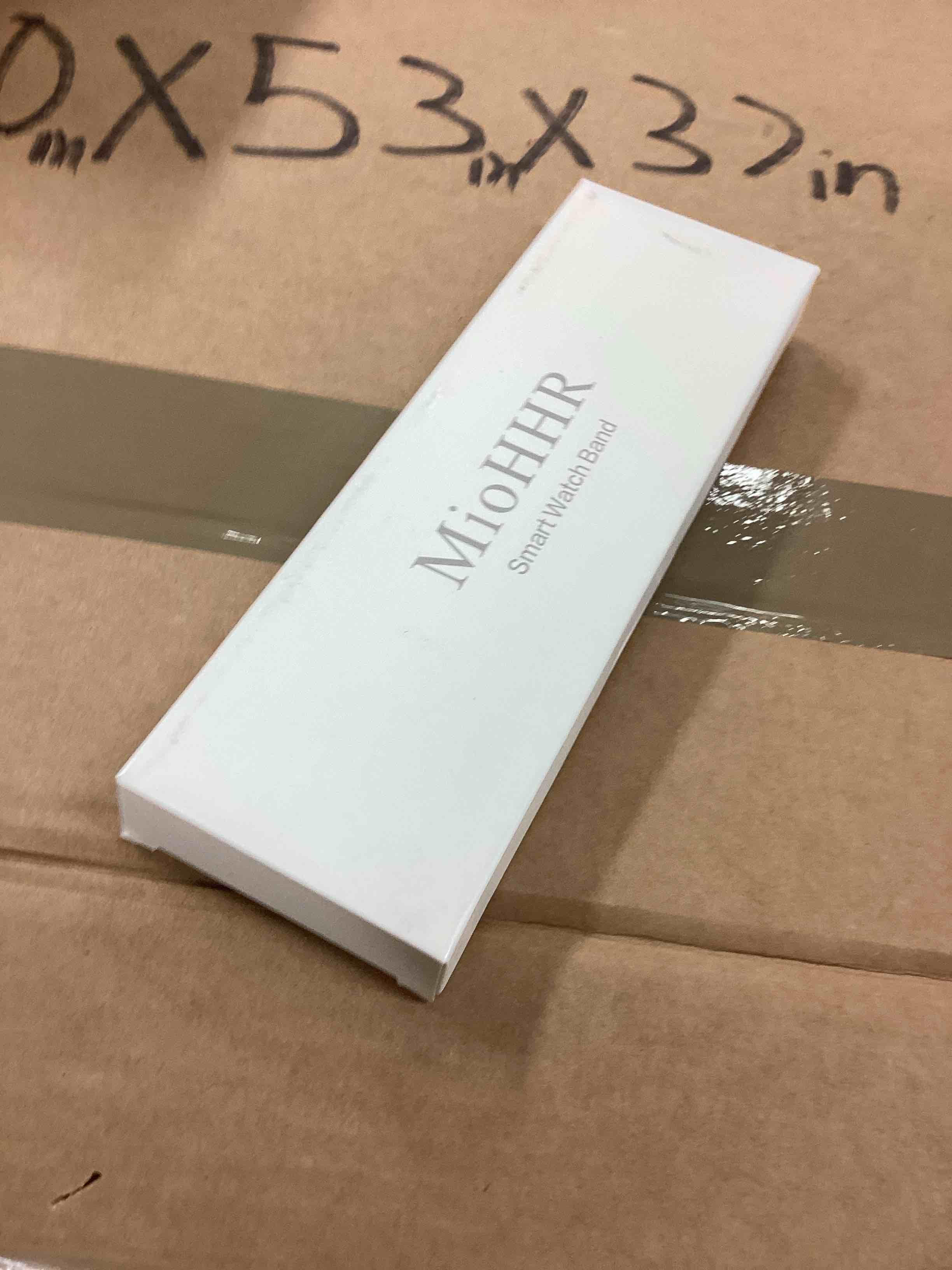 Condition photo showing Good Condition for MioHHR Slim Metal Bands Compatible with Apple Watch Band 38mm 40mm 41mm 42mm (Series 11 10), Thin Stainless Steel Strap Bands for Women iWatch Series 11 10 9 8 7 6 5 4 3 2 1 SE3/2/1, Gold Gold 42mm(Series 11 10) 41mm 40mm 38mm