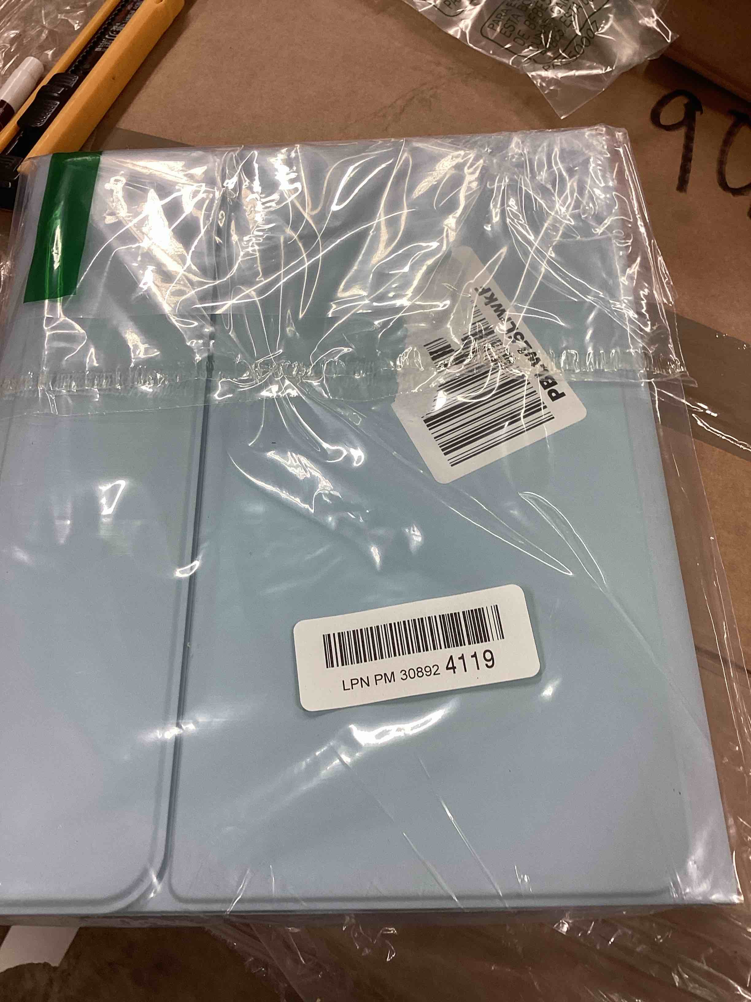 Condition photo showing Brand New for Harvopu Compatible for iPad Air 11-inch/ 10.9" Air 5th 4th Generation Case with Keyboard - Backlit Detachable, Folio Cover with Pencil Holder for iPad Air 11 Inch M3/M2, Air 5/ Air 4 (Sky Blue)