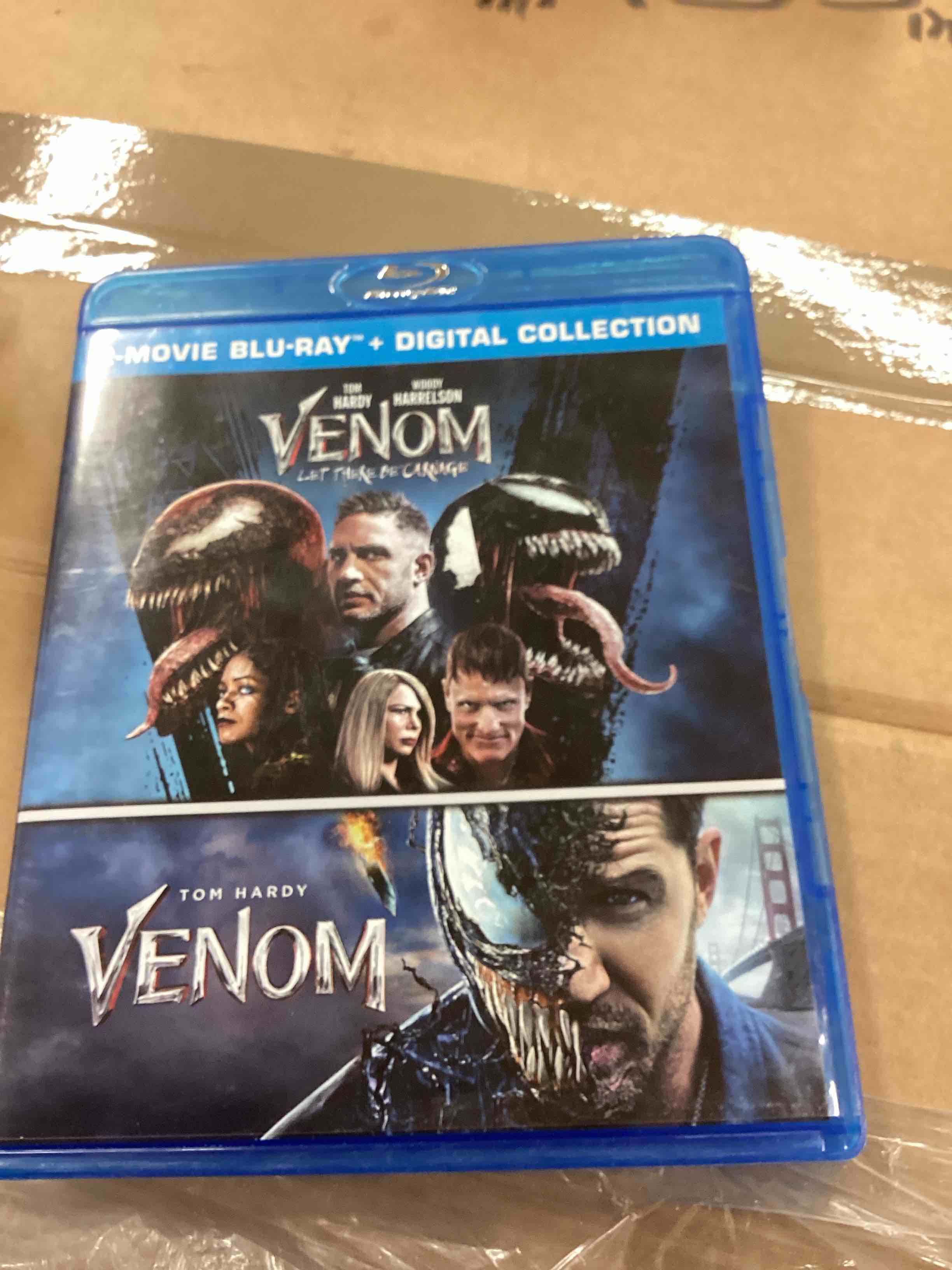 Condition photo showing Brand New for Venom (2018) / Venom: Let There Be Carnage - Set - Blu-ray + Digital