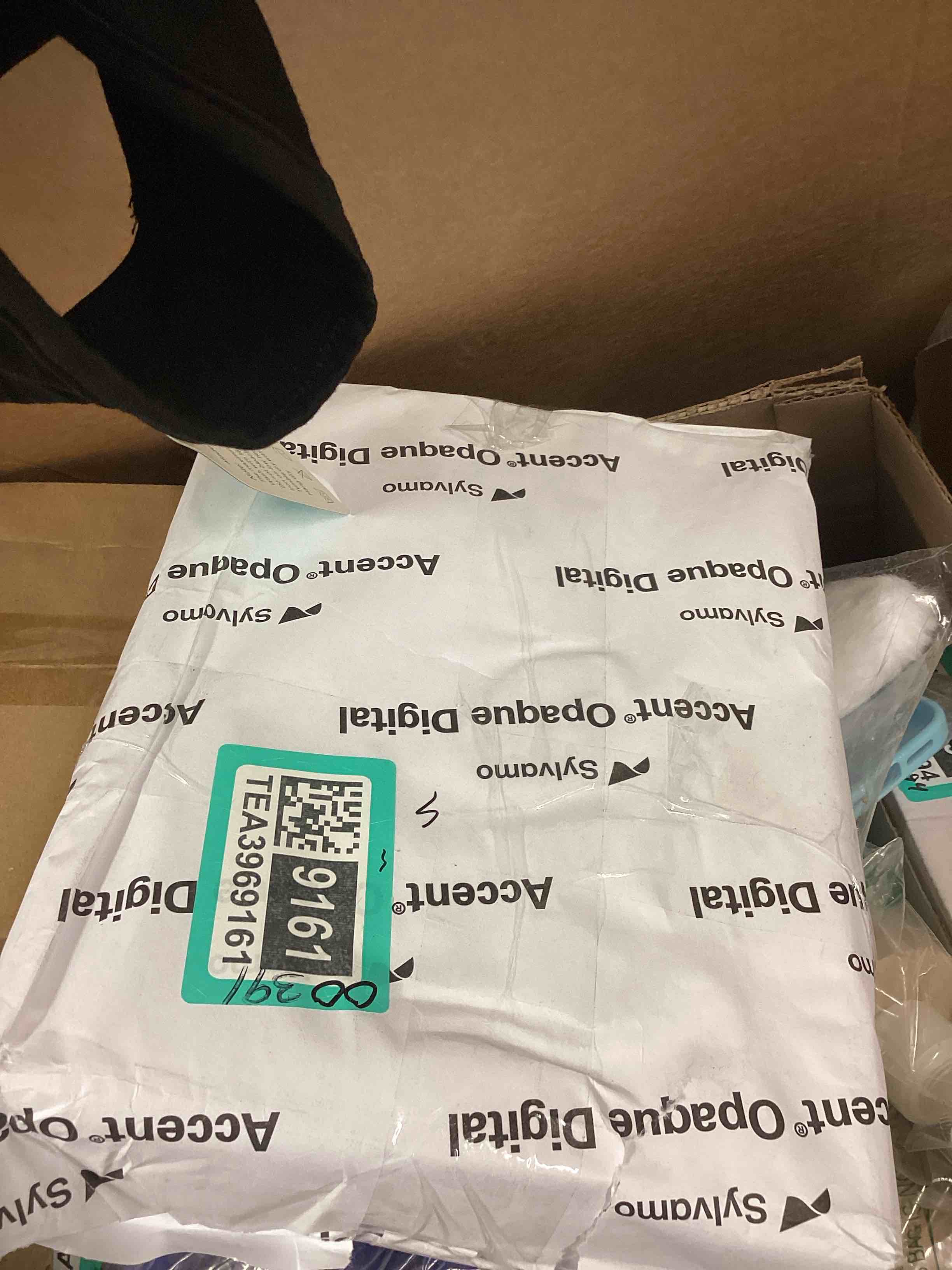 Condition photo showing New/Like New for white paper for printing, ACCENT OPAQUE DIGITAL SYLVAMO 