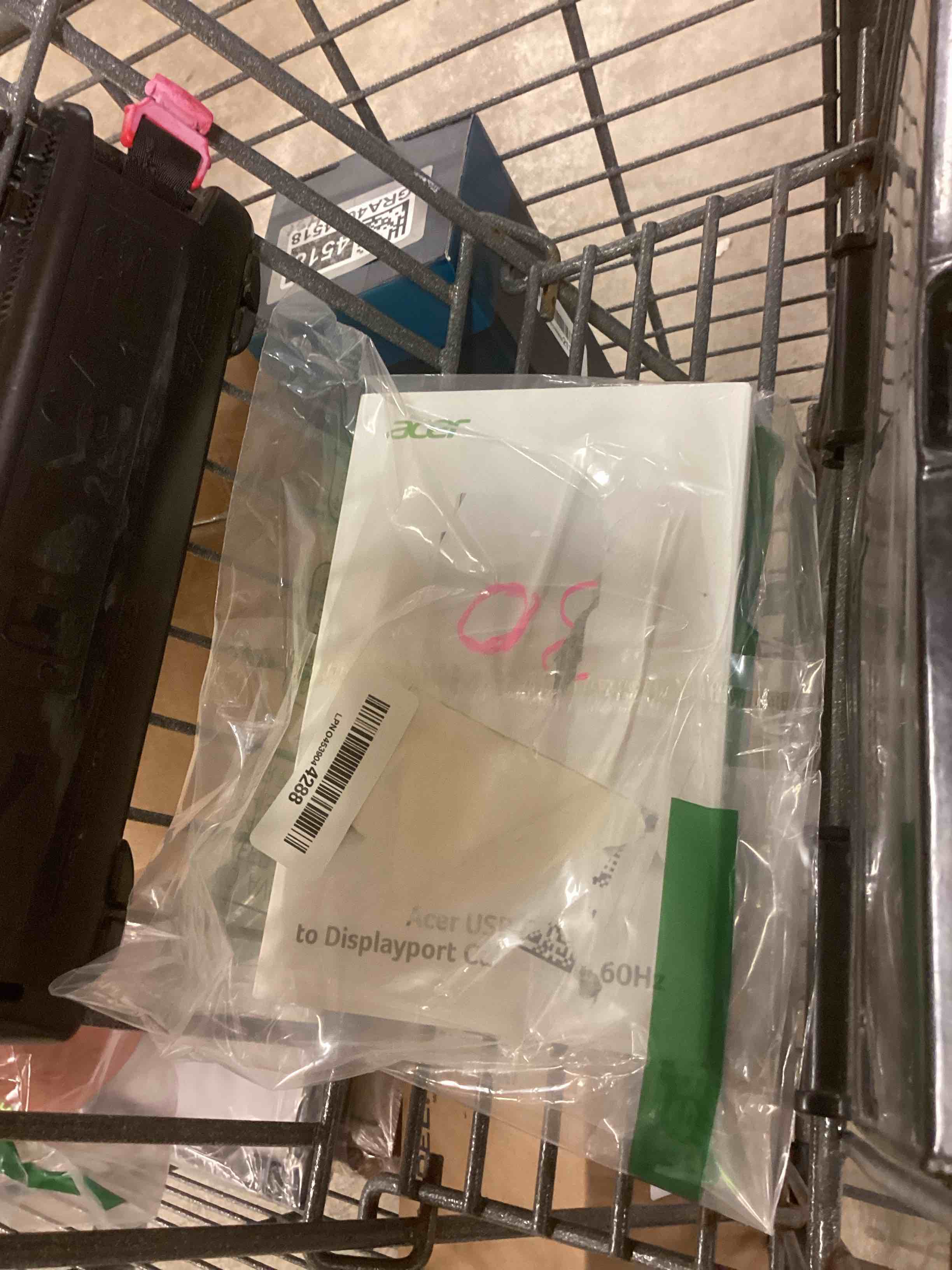 Condition photo showing Good Condition for acer USB C to DisplayPort Cable 6.6 FT (4K@60HZ 2K@165Hz), Type-C to DisplayPort Cord (Sturdy Aluminum, Plug & Play) Thunderbolt 3/4/5 Compatible with MacBook Pro/Air, iPhone 16 Pro/Max, XPS, Surface 6.6FT