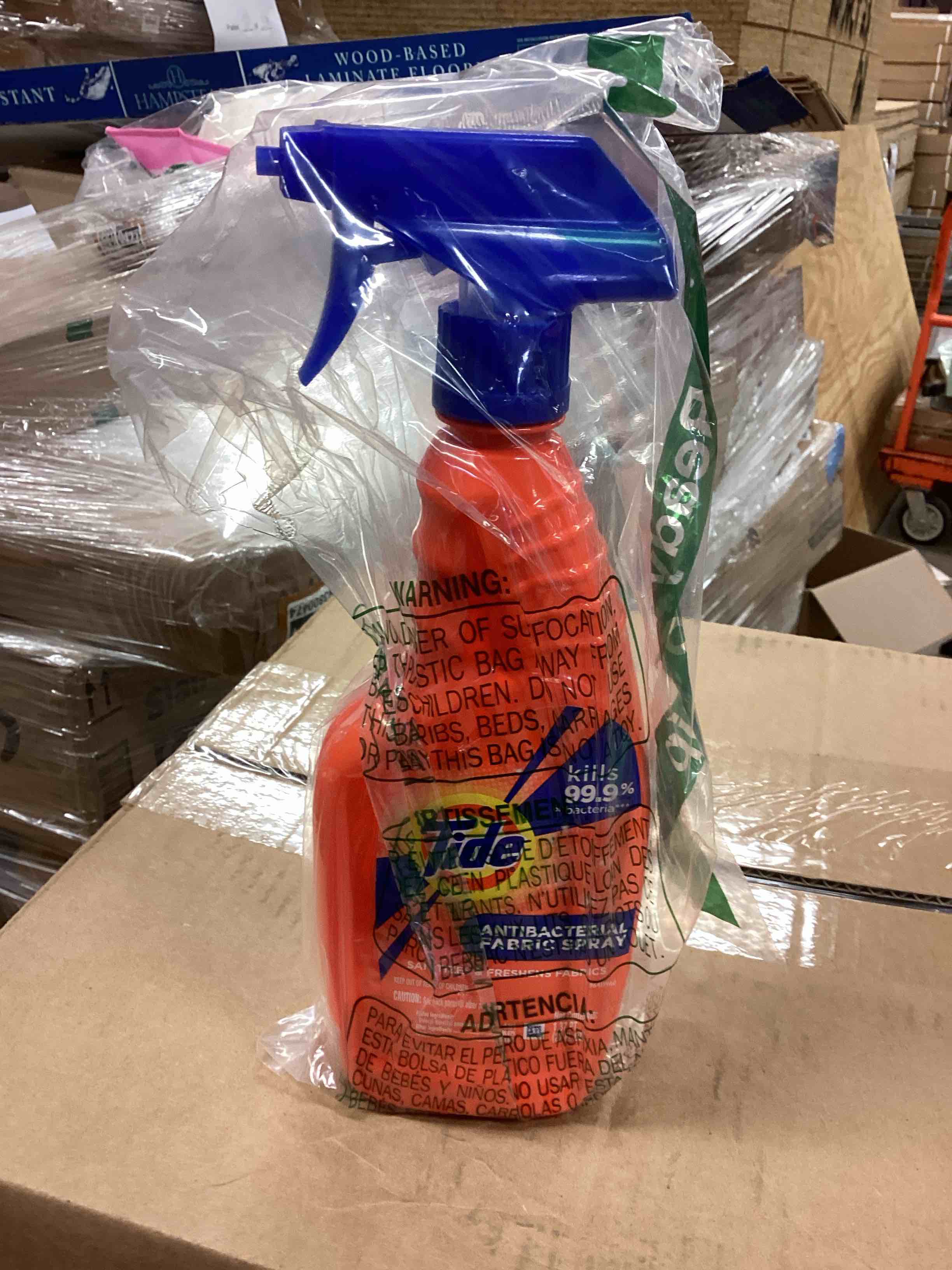 Condition photo showing New/Like New for Tide Antibacterial Fabric Spray, 22 fl oz 22 Fl Oz (Pack of 1)