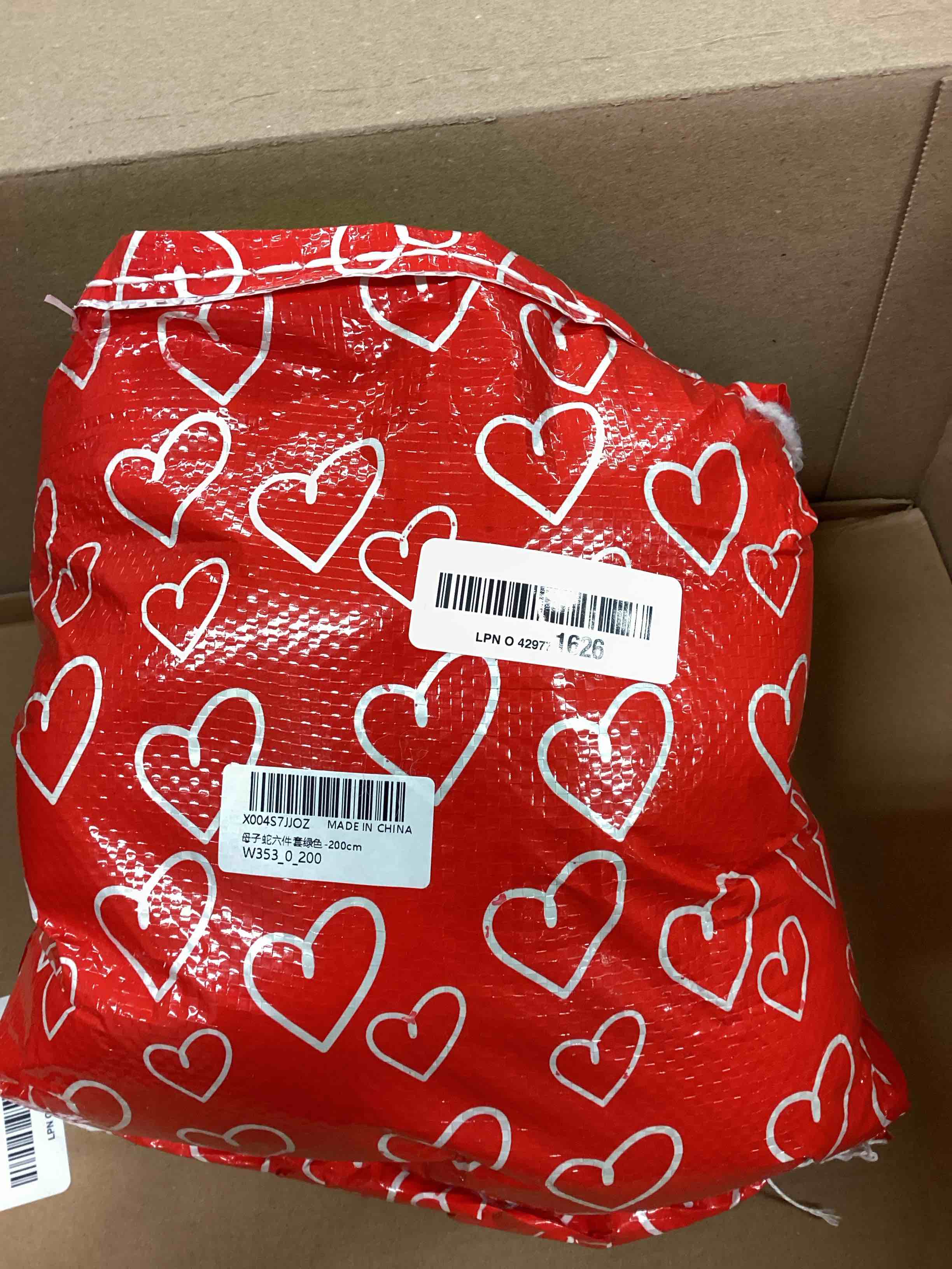 Condition photo showing New/Like New for MorisMos Giant Snake Stuffed Animal Mommy with Babies, Realistic Stuffed Snakes Plush Toy, Long Boa Constrictor for Kids, Girls, Boys, Halloween, Green, 80in Green 80in