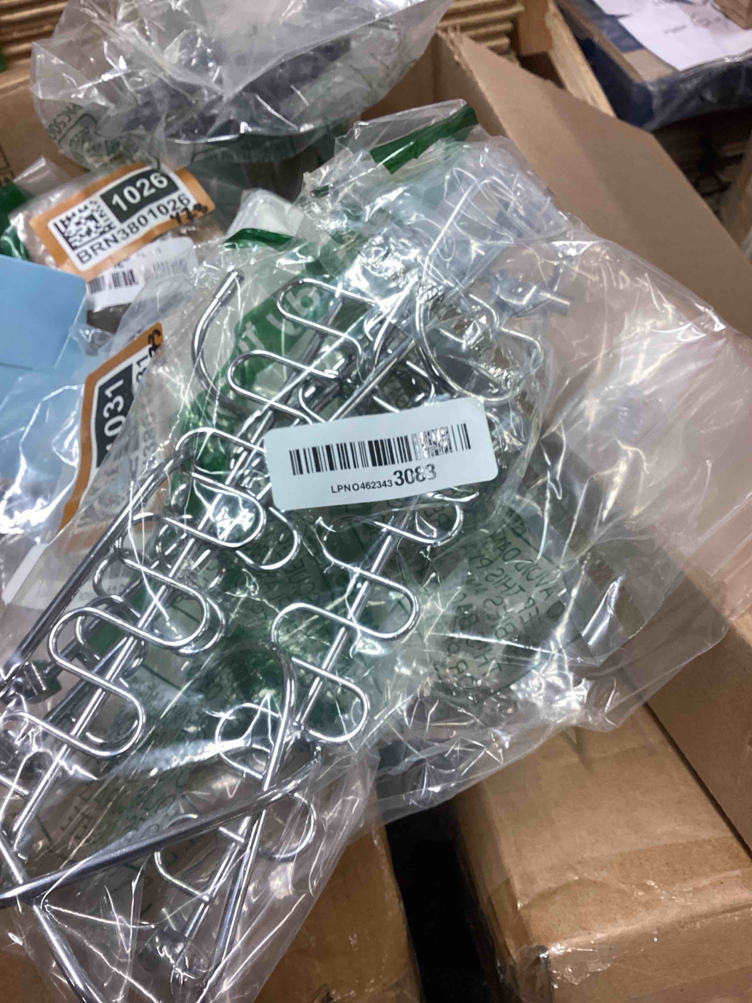 Condition photo showing New/Like New for KLEVERISE 4 Pack Metal Space Saving Hangers, Stainless Steel Hangers Space Saving for Clothes, Magic Cascading Space Saving Closet Clothing Hanger Organizer Space Saver, College Dorm Essentials 4 Pack S Type