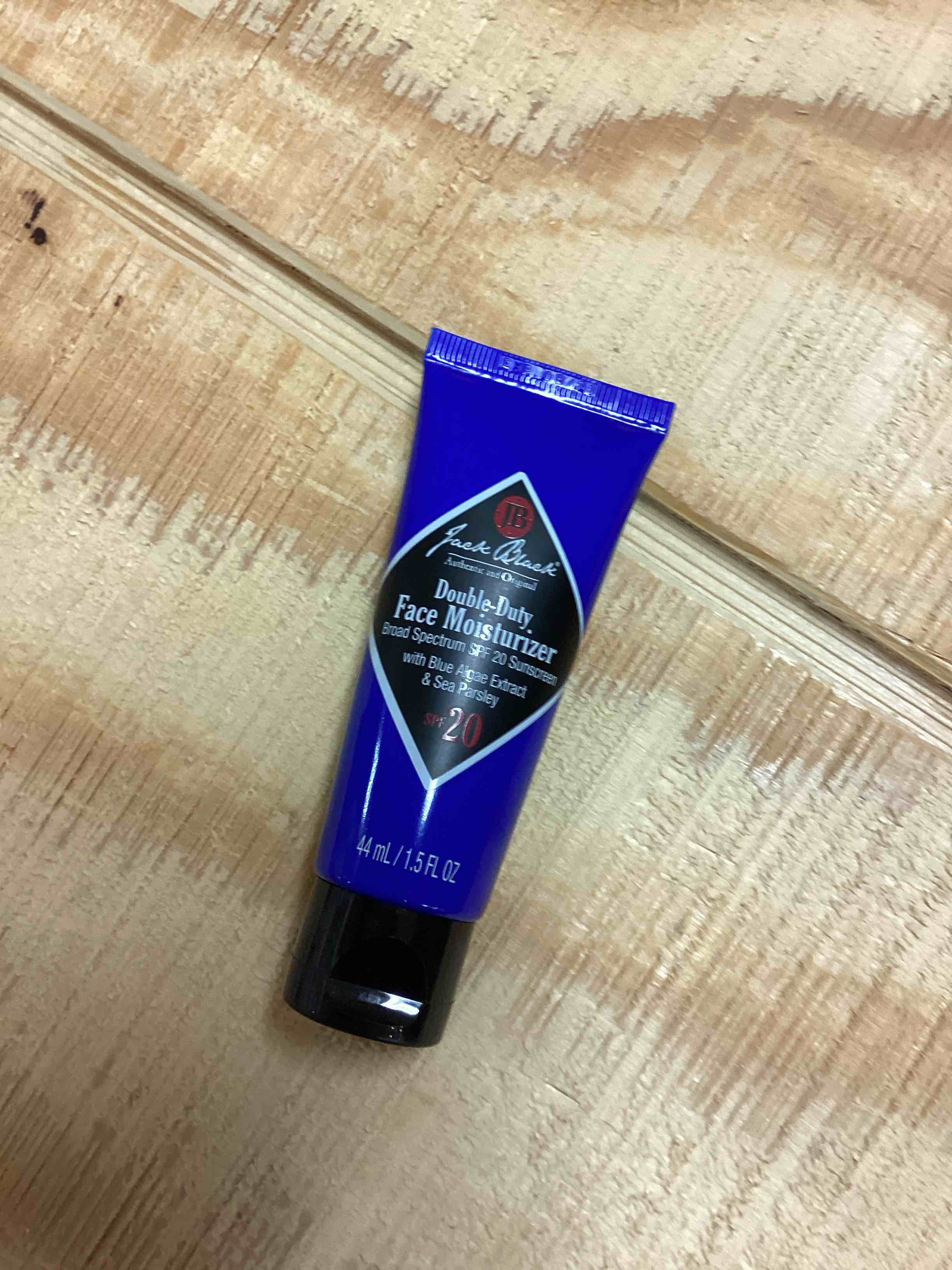 Condition photo showing New/Like New for Jack Black Double Duty Face Moisturizer with SPF 20, Facial Moisturizer Face Cream for Men, Mens Facial Lotion with SPF, Gifts for Men 1.5 Fl Oz (Pack of 1)
