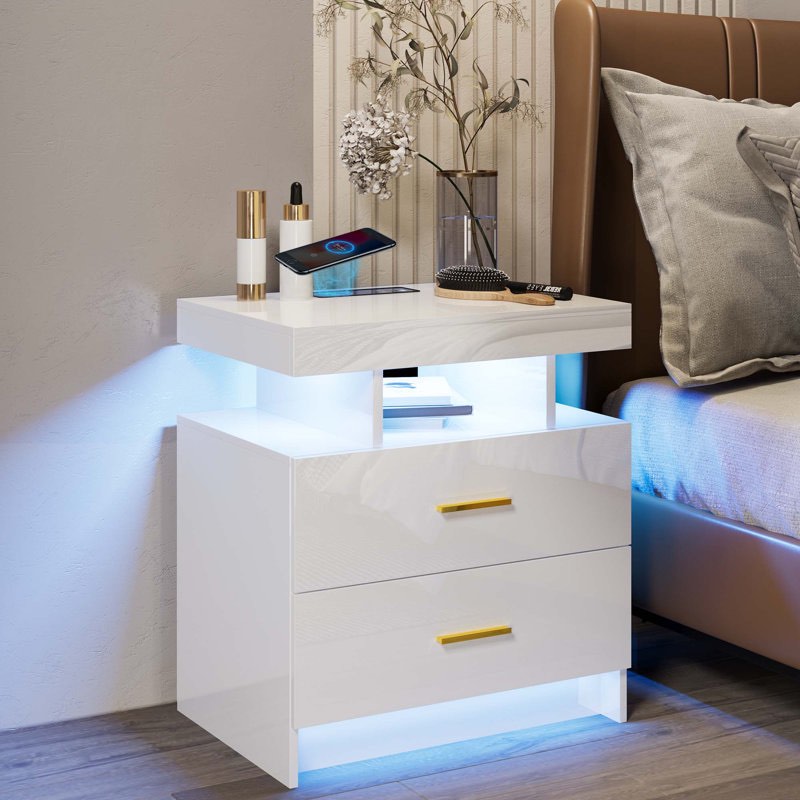 ashten 2-drawer nightstand 