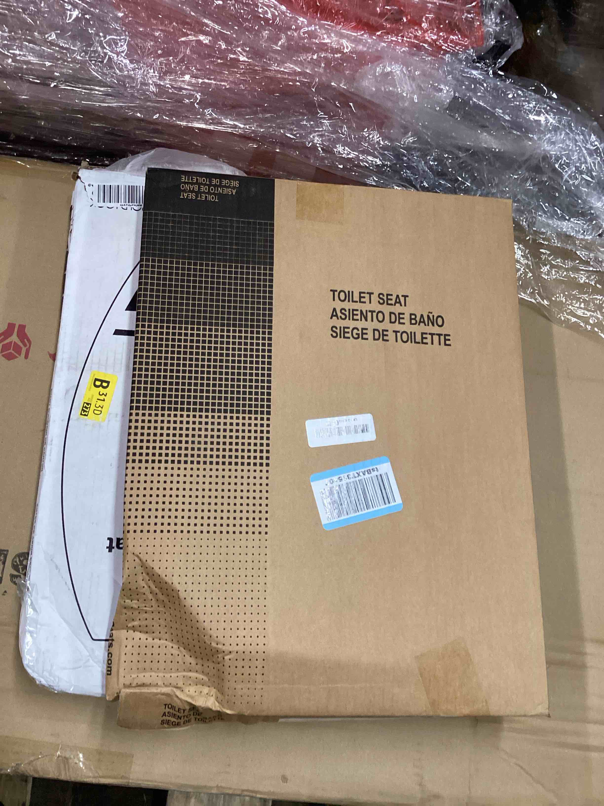 Condition photo showing As Is for Assorted Toilet Seats 