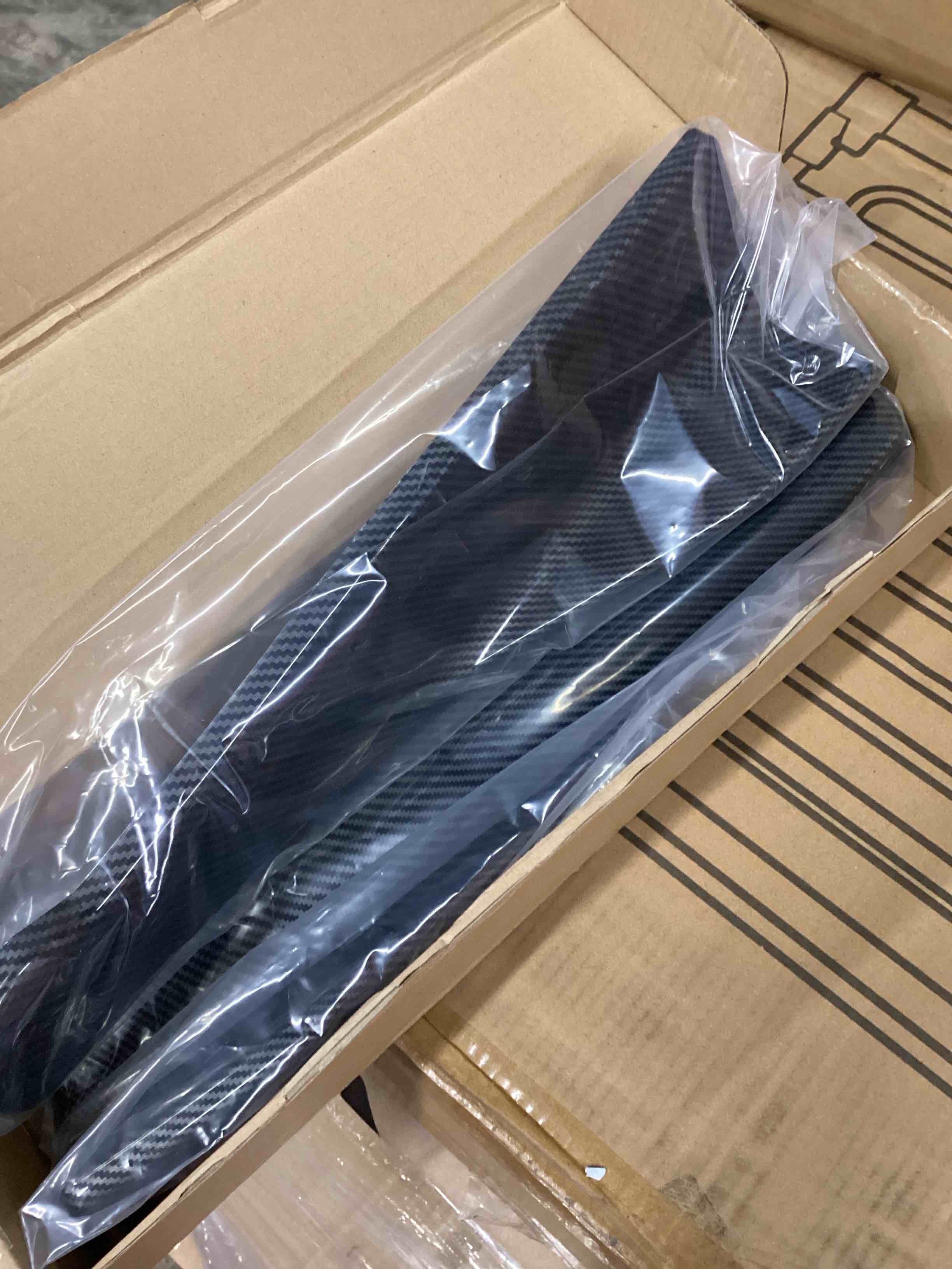 Condition photo showing New/Like New for Compatible For Mini Cooper 2014-21 Car Skirt Spoiler Rear Lip Side Skirt Winglets Diffusers Extension Rocker Splitters Corner Valance(Glossy Black)