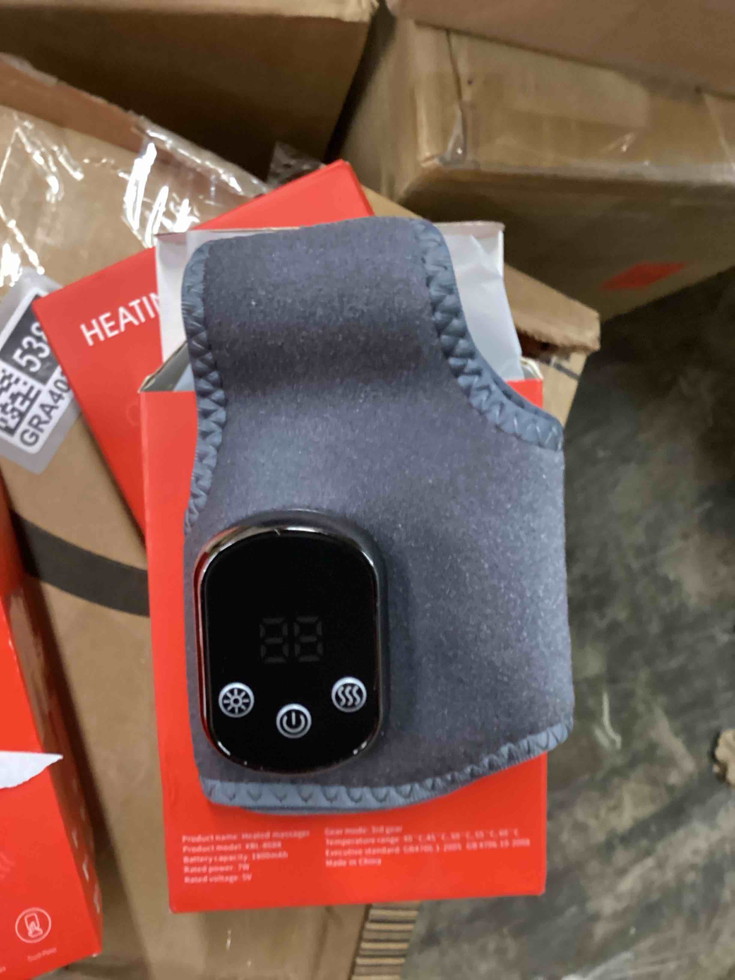 Condition photo showing Good Condition for Ankle Heating Pad for Pain Cordless, Ankle Massager with Heat for Circulation and Pain, Ankle Heat Wrap, Heated Ankle Wrap for Pain