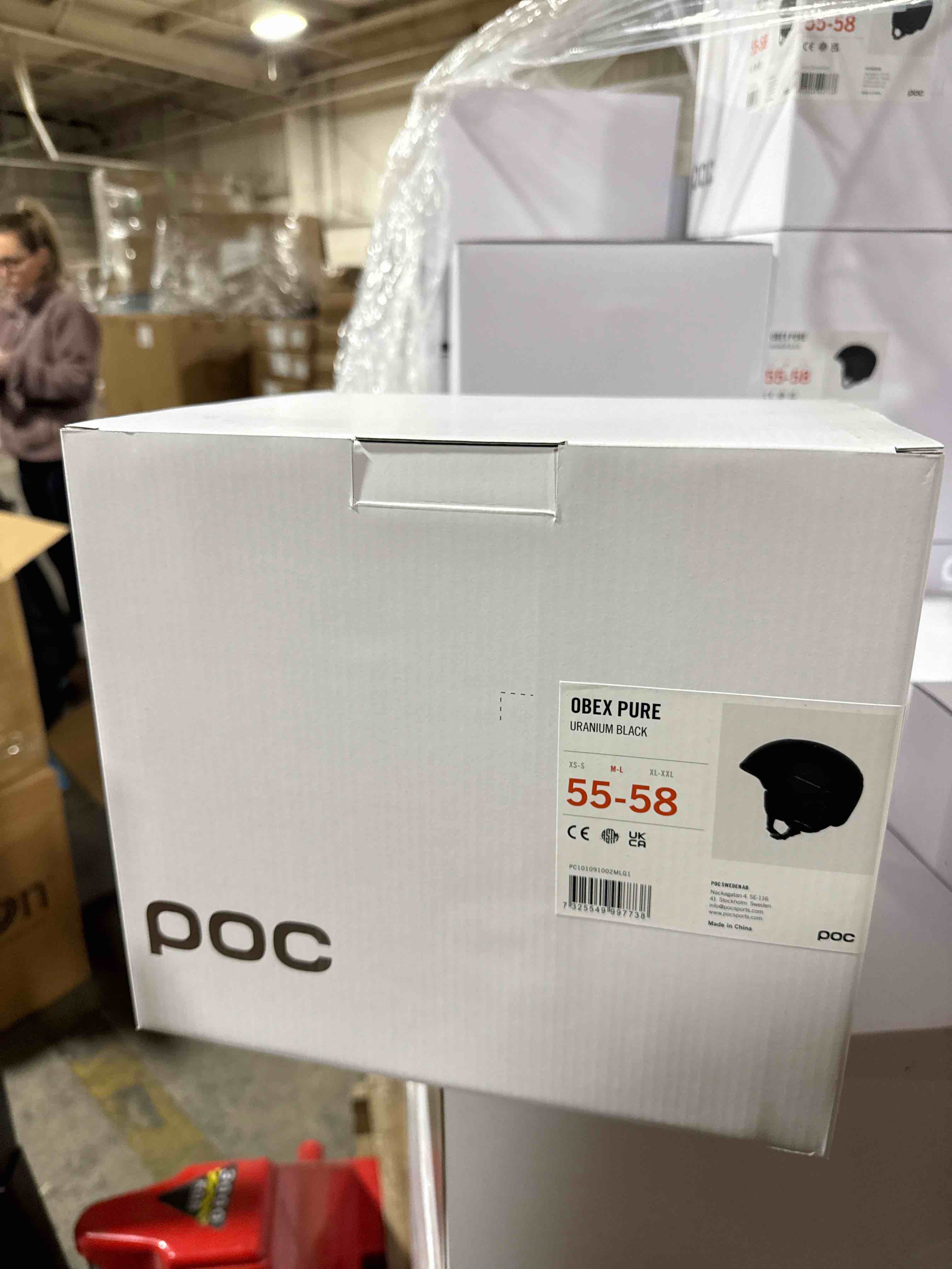 Condition photo showing Brand New for POC Obex Pure - an Adaptable, Lightweight ski and Snowboard Helmet Suited to a Wide Variety of Riding Conditions