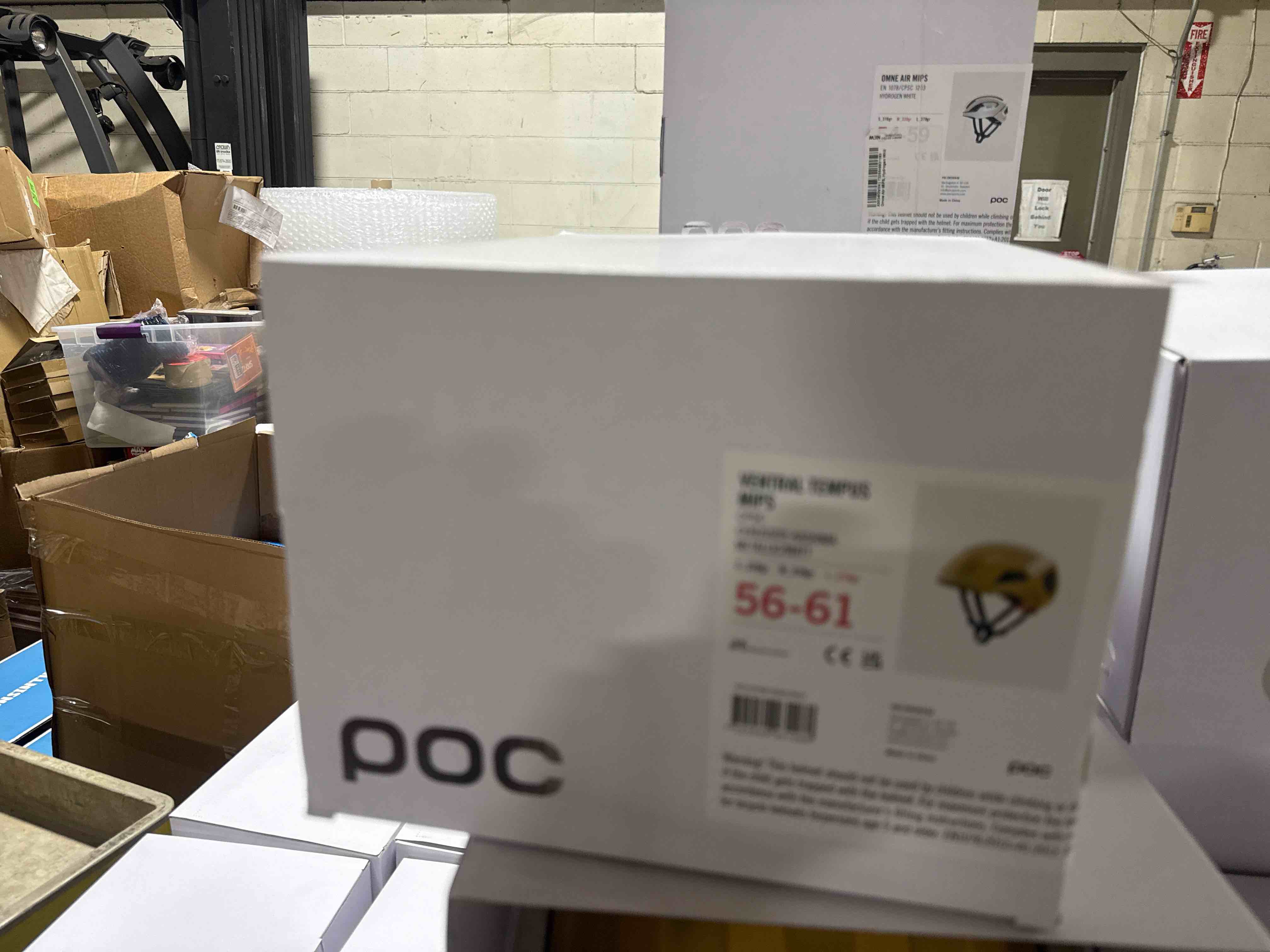 Condition photo showing Brand New for POC, Ventral Air MIPS Road Cycling Helmet with Performance Cooling size 56 to 61