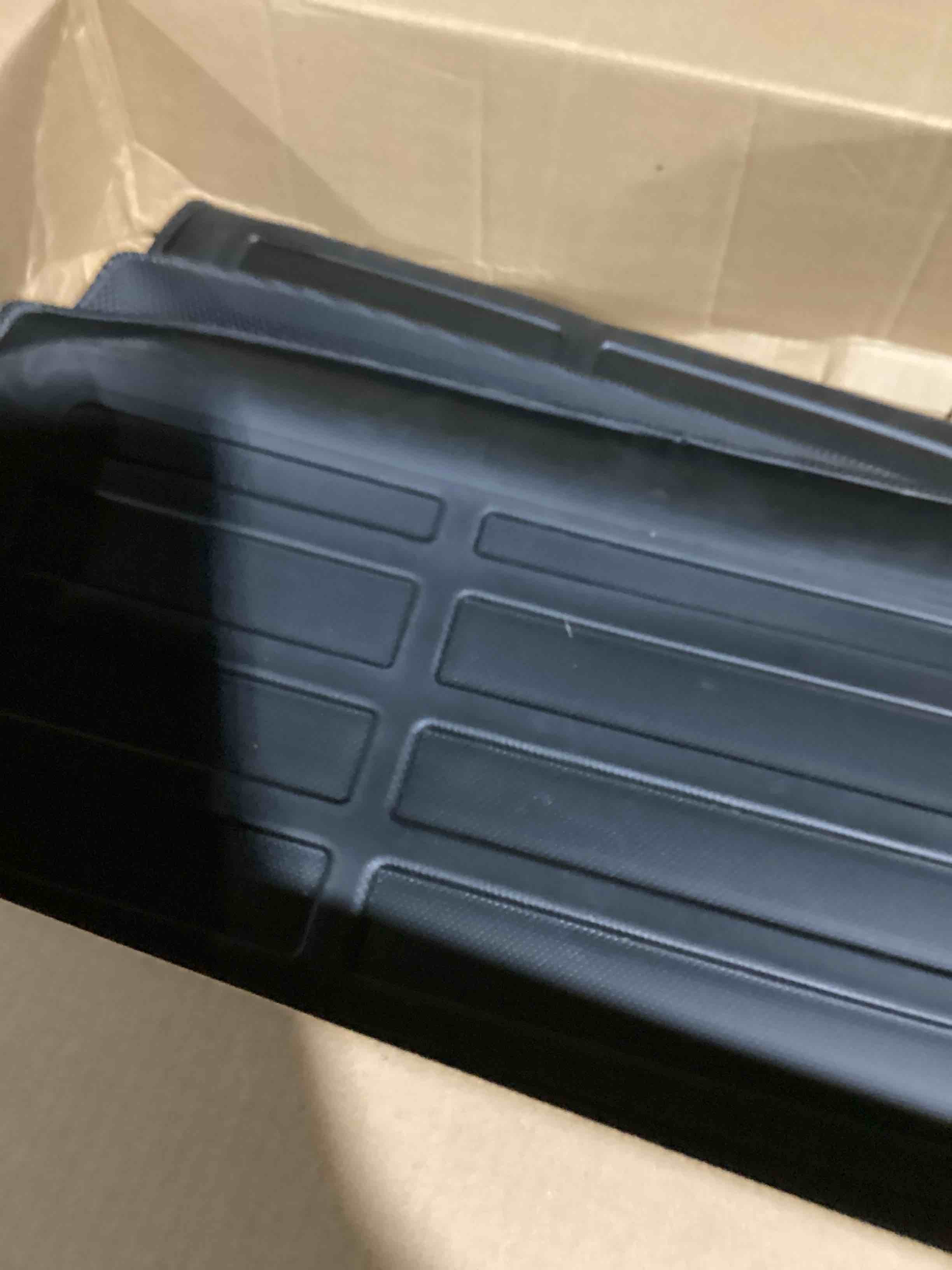 Condition photo showing Good Condition for Cargo Liner for 2023 2024 2025 Mazda CX-50 Accessories TPE Cargo Mat All Weather Odorless Anti-Slip Rear Cargo Tray Heavy Duty Trunk Mat Black Trunk Floor Mat For 23+Mazda CX-50 Cargo Liner