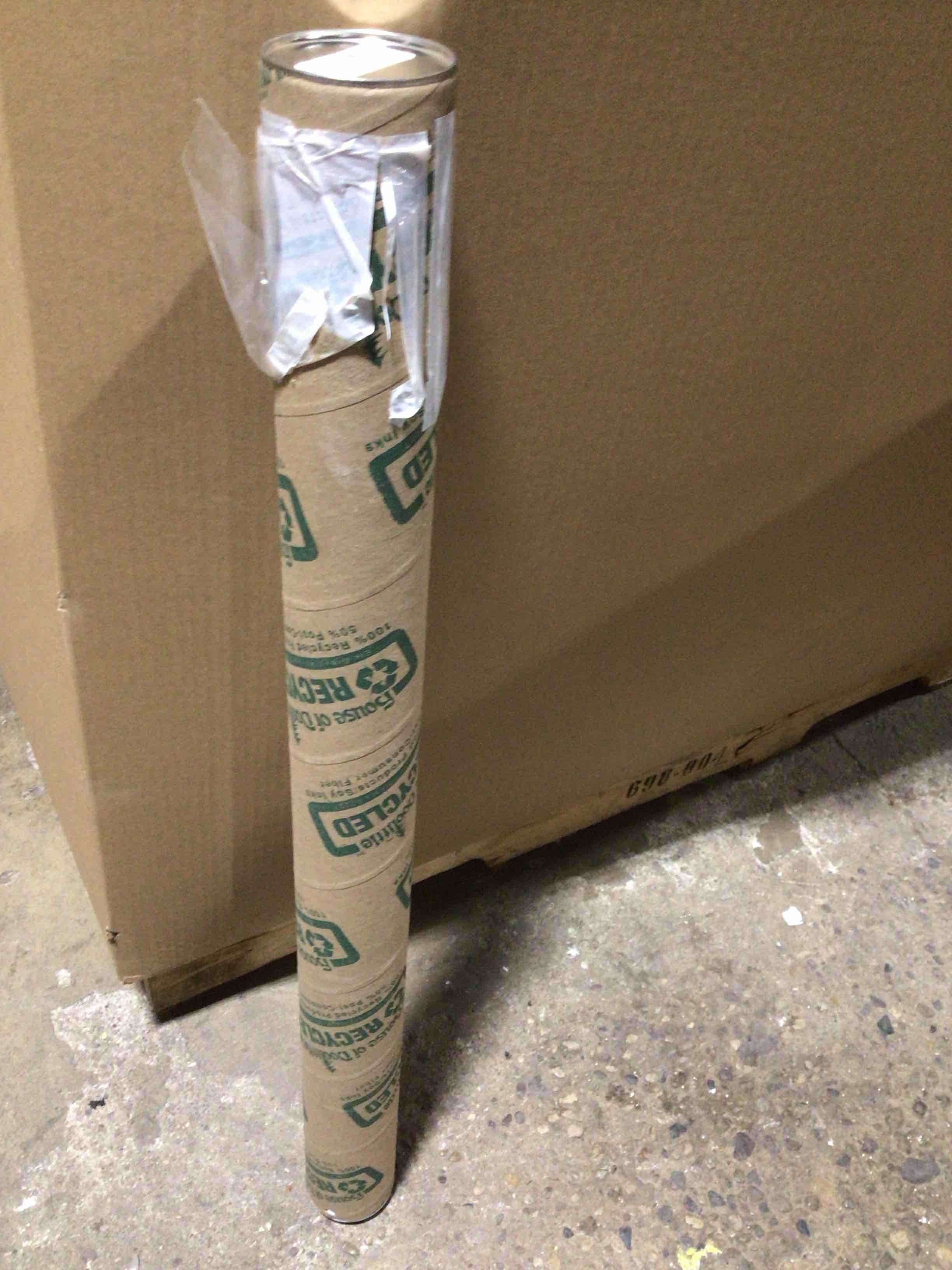 Condition photo showing New/Like New for House of Doolittle 3962 12-Month (Jan to Dec): 2026 66 in. x 33 in. Recycled Poster Style Reversible/Erasable Yearly Wall Calendar - White/Blue/Gray Sheets