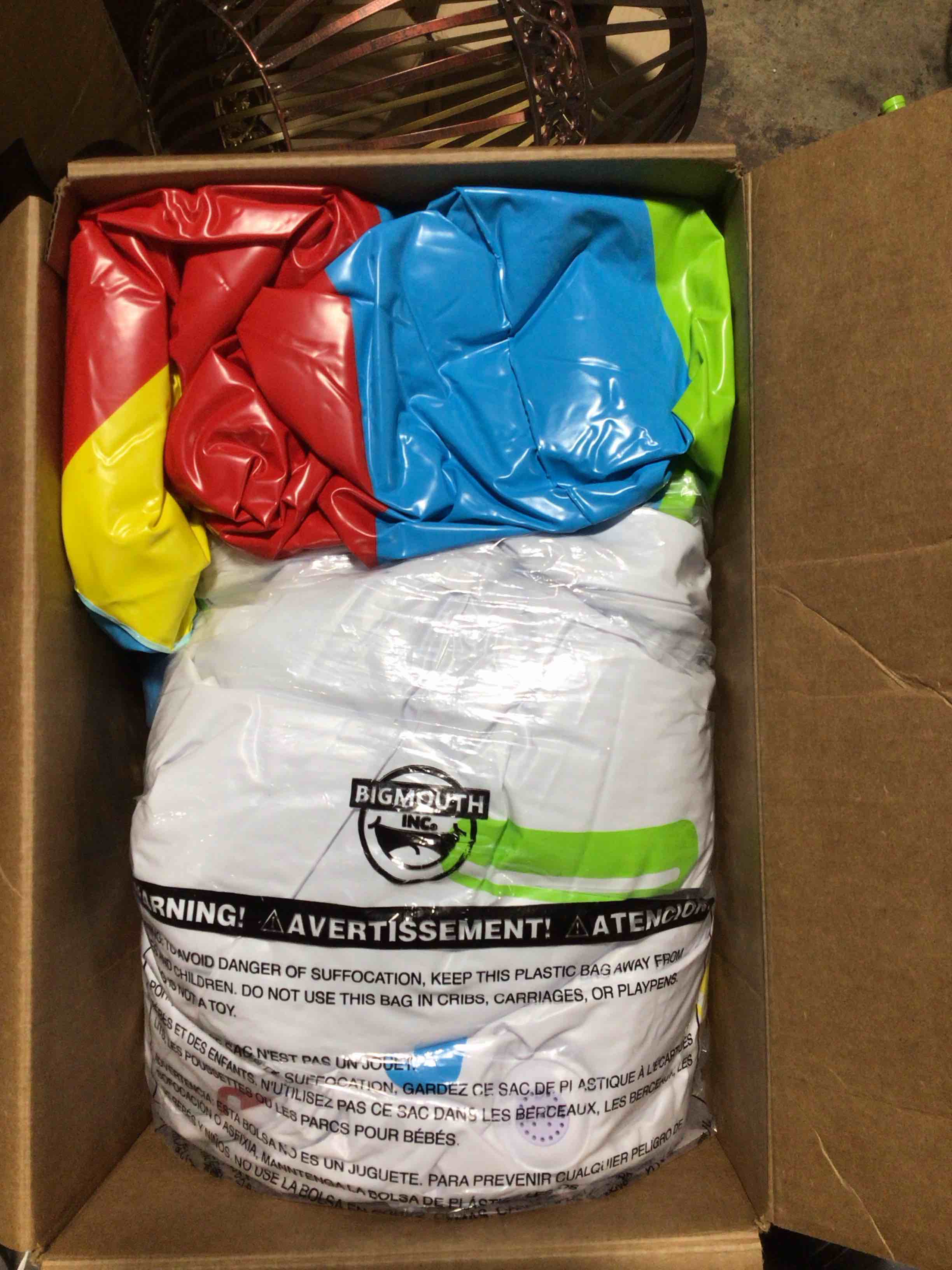 box lot of miscellaneous items 