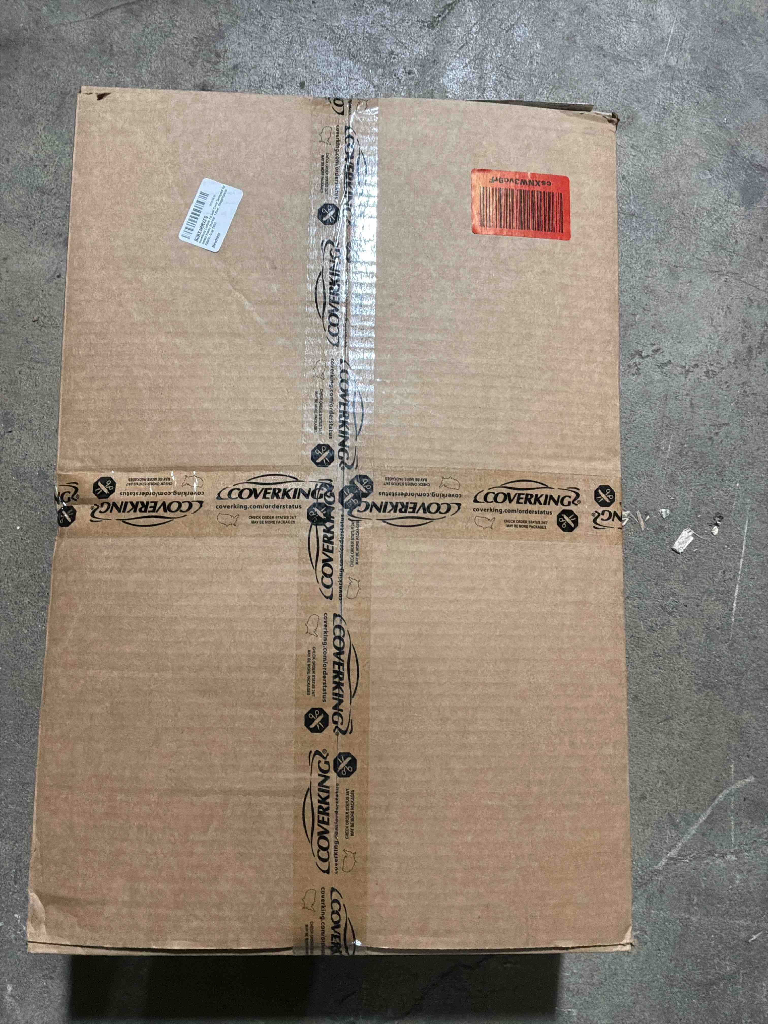 Condition photo showing New/Like New for Coverking Custom Fit Seat Cover Designed for Select Honda Models: 1 Row, Snuggleplush Fabric, Gray Solid