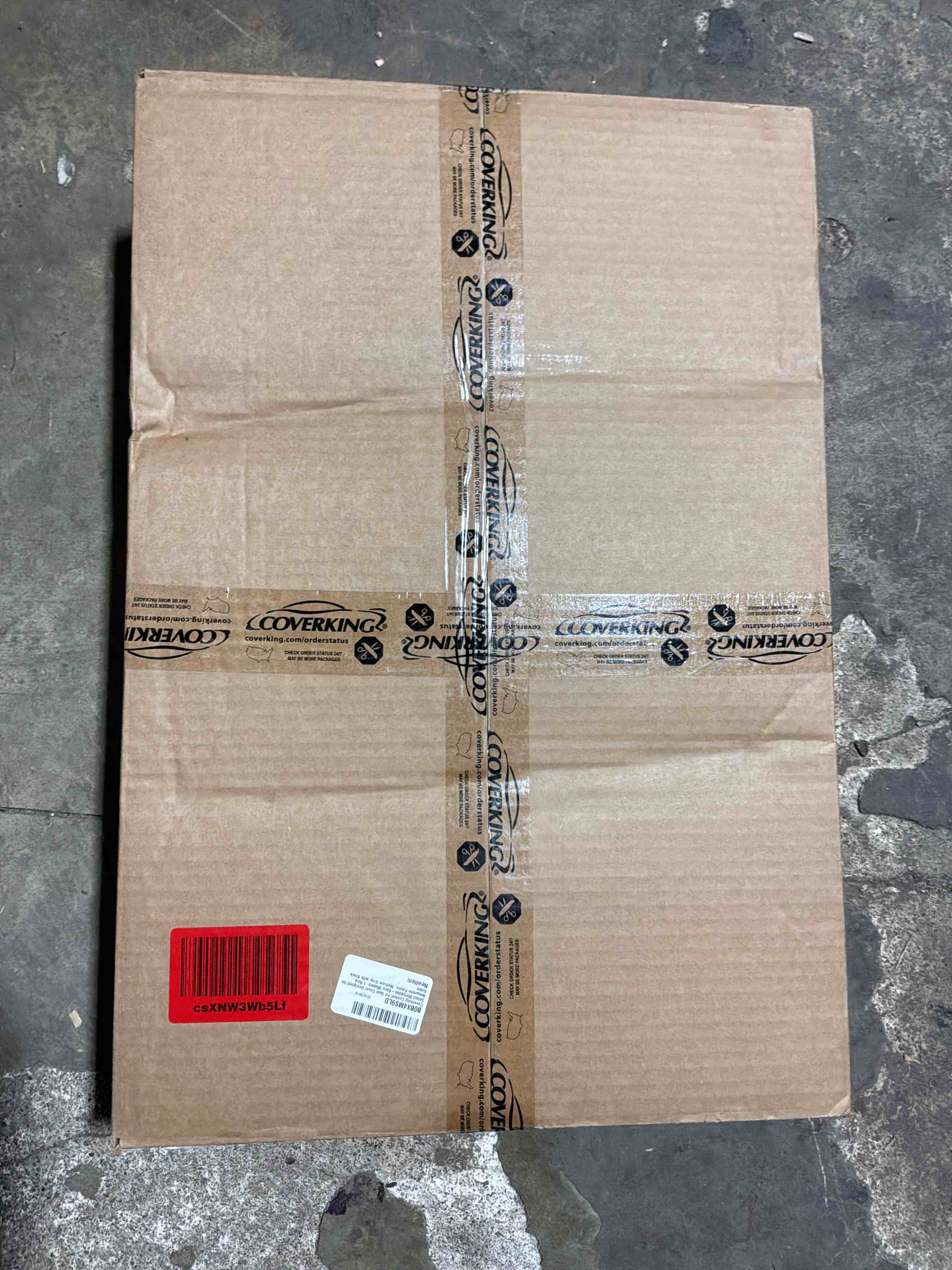 Condition photo showing New/Like New for Coverking Custom Fit Seat Cover Designed for Select Mercedes-Benz Models: 1 Row, Neoprene Fabric, Medium Gray with Black Sides