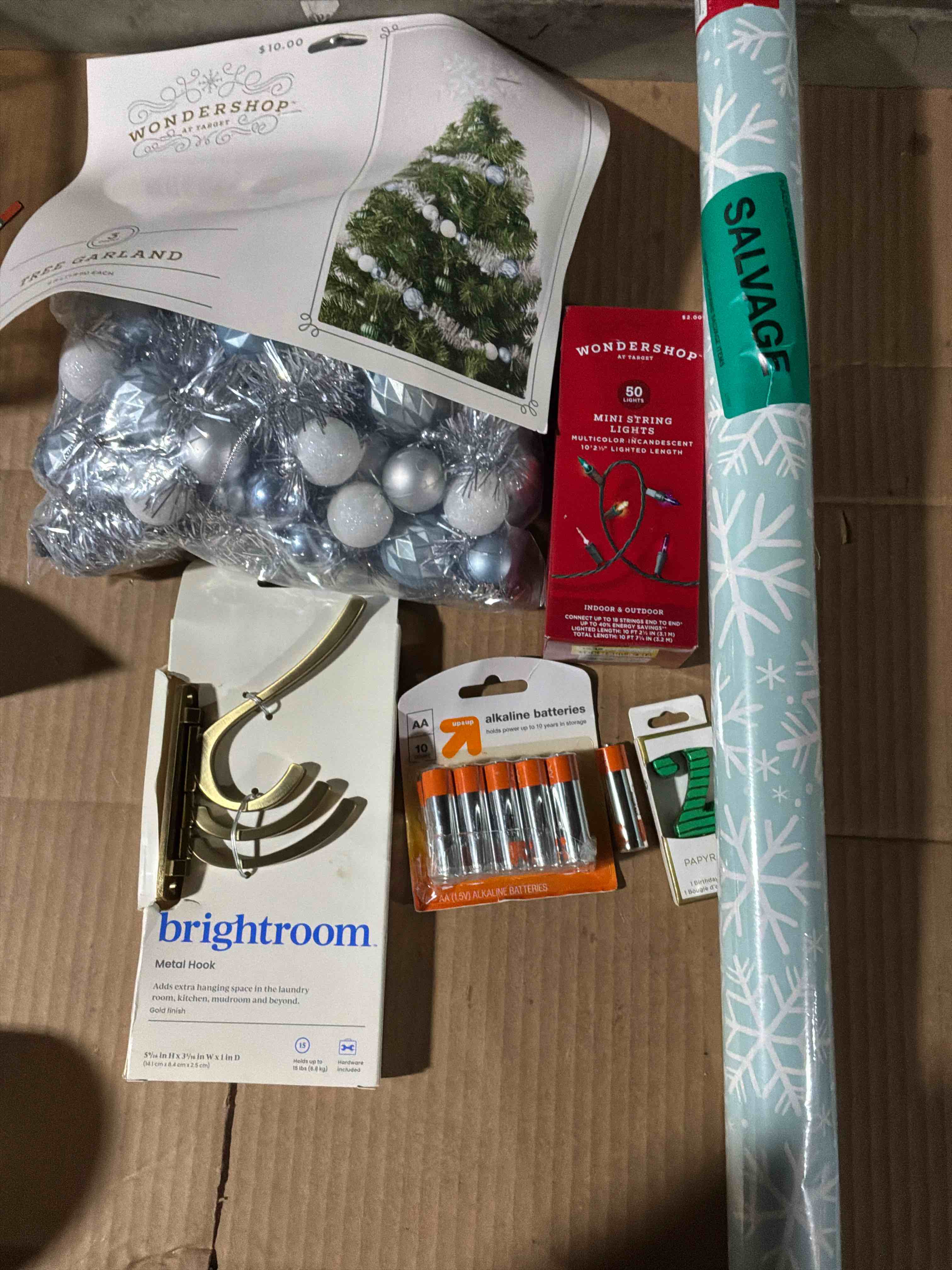 Condition photo showing New/Like New for 50ct Incandescent Mini Christmas String Lights Multicolor with Green Wire - Wondershop™