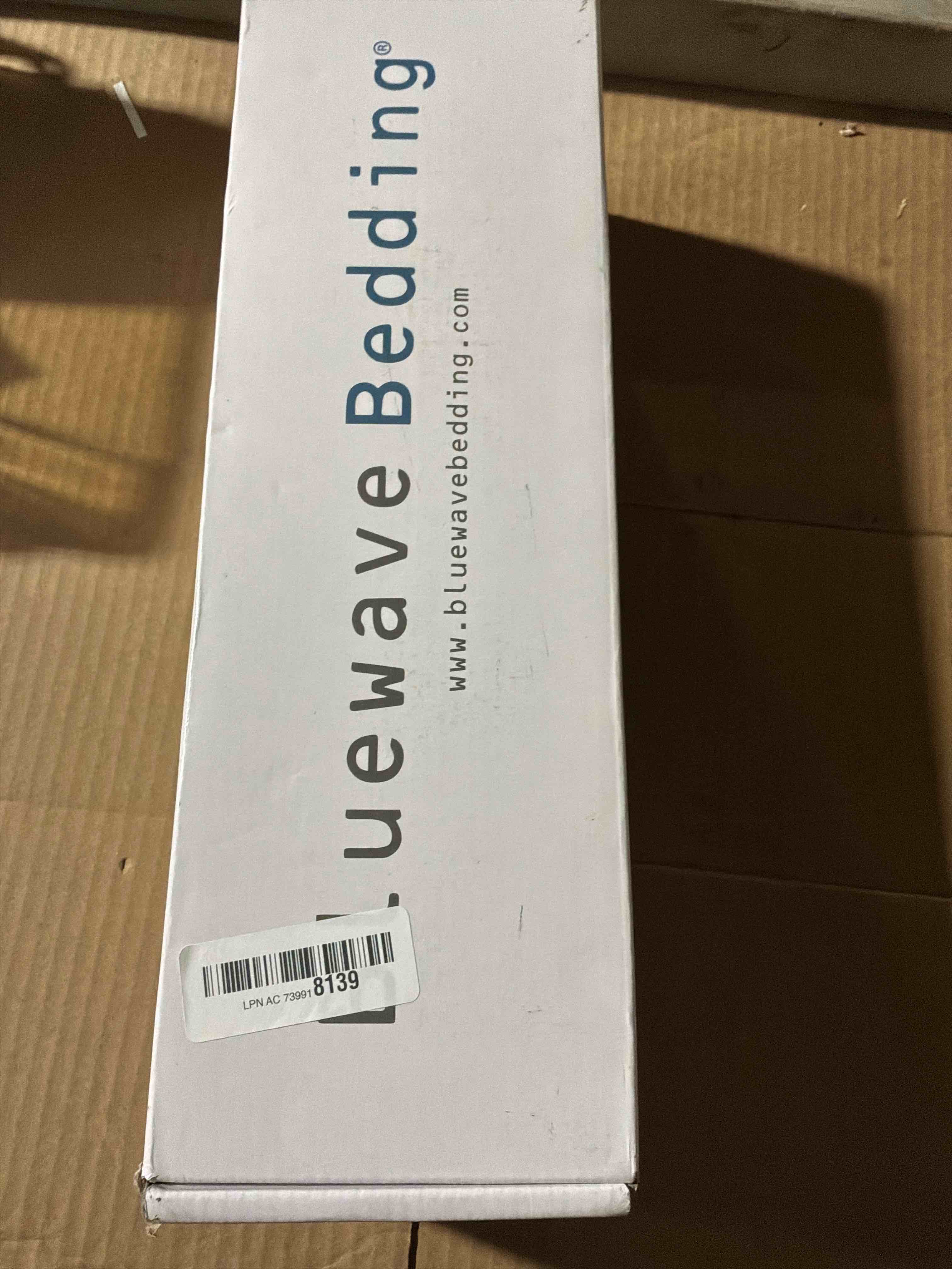 Condition photo showing New/Like New for Bluewave Bedding Hyper Slim Max Cool CarbonBlue Gel Memory Foam Pillow for Stomach and Back Sleepers - Thin, Flat Design with Advanced Cooling (2.25-Inch Height, Standard Size) 2.25"H Hyper Slim Max Cool (Standard)