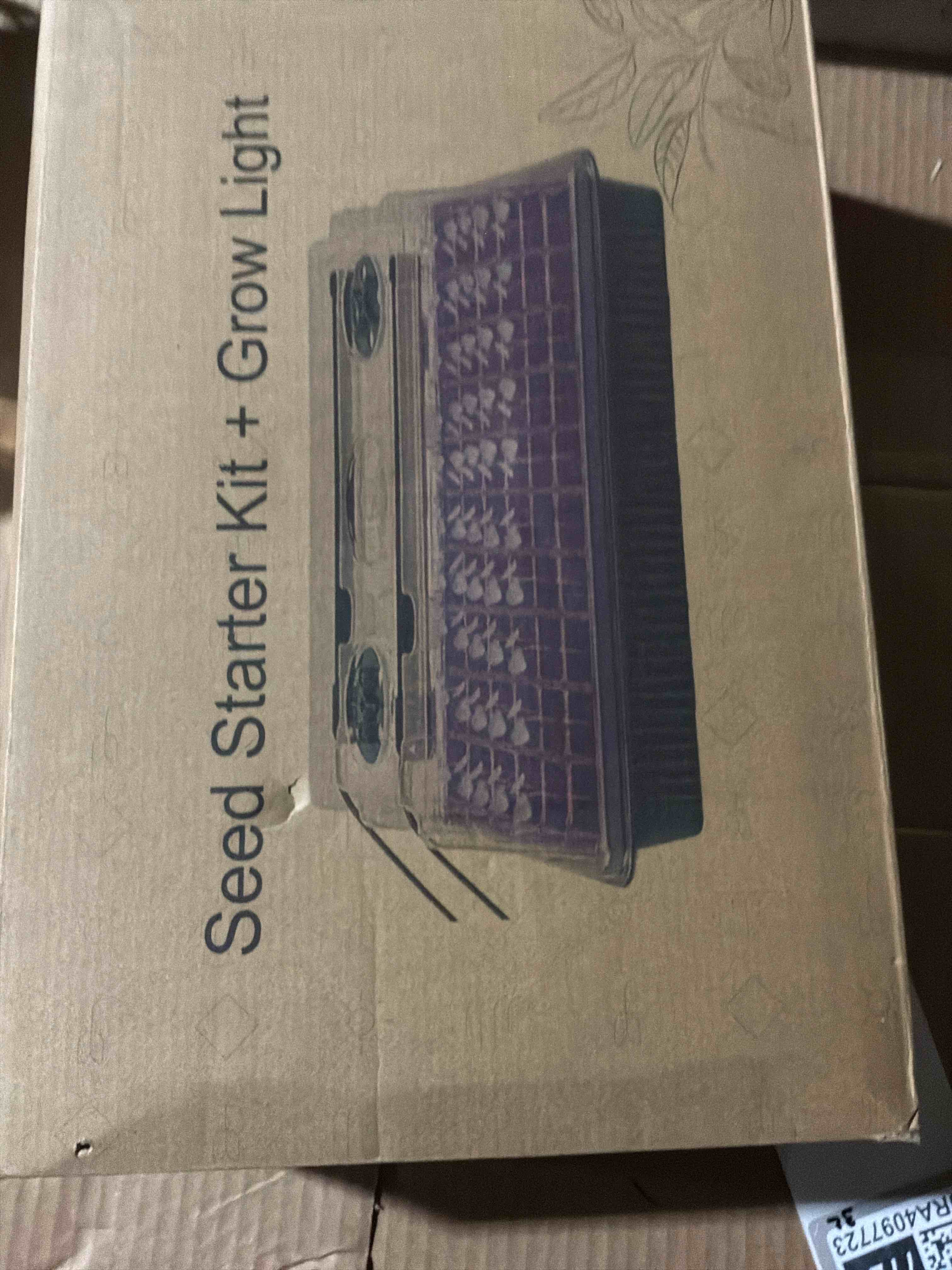 Condition photo showing New/Like New for GOOINMILL Self-Watering Seed Starter Tray with Timed Grow Light, 80 Cells Plant Starter Tray Seedling Starter Kit with Humidity Domes Base Indoor Mini Greenhouse Plant Germination Trays 1