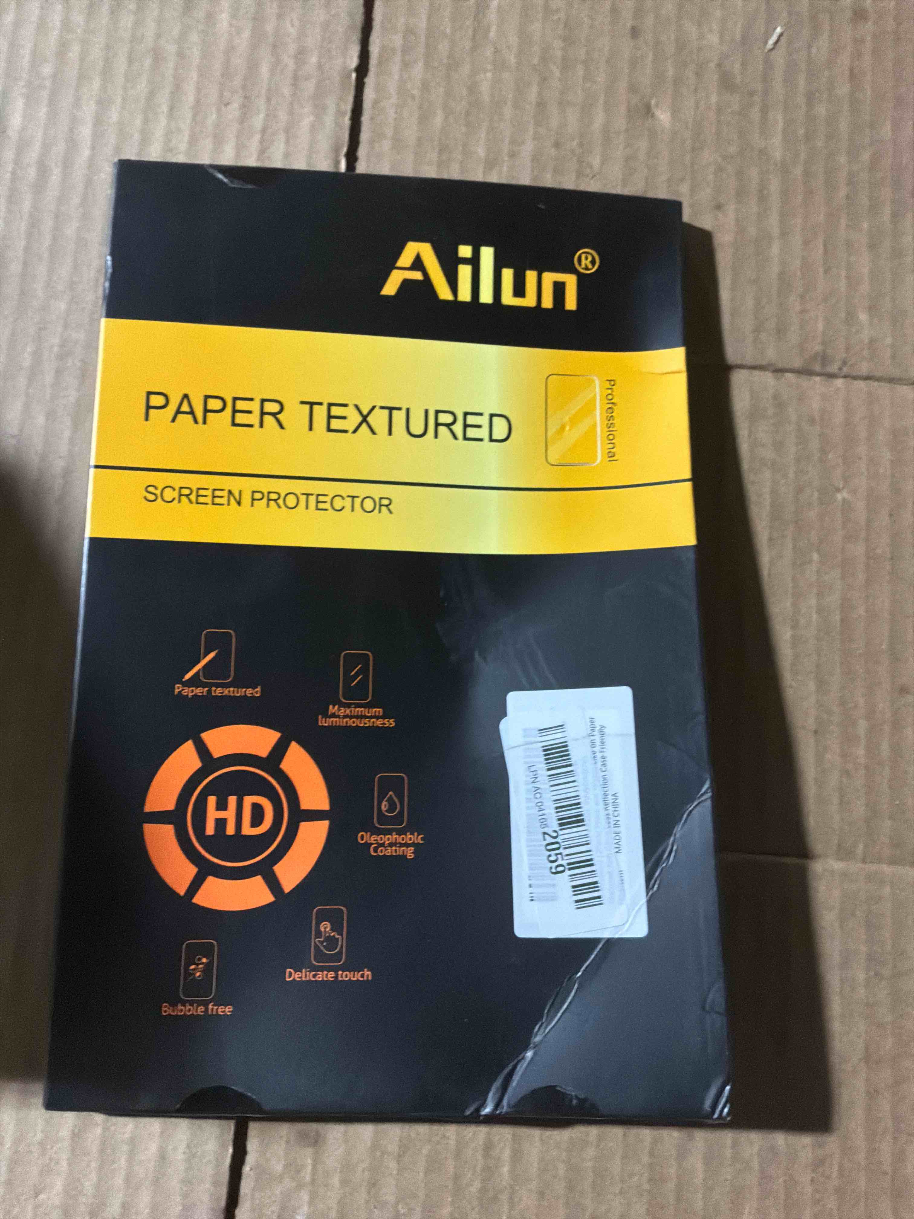 Condition photo showing New/Like New for Ailun Paper Textured Screen Protector for iPad 9/8/7 (10.2-Inch, 2021&2020&2019) Draw Like on Papertouch Anti Glare Case Friendly [2Pack] iPad 9/8/7th Gen 2021/2020/2019