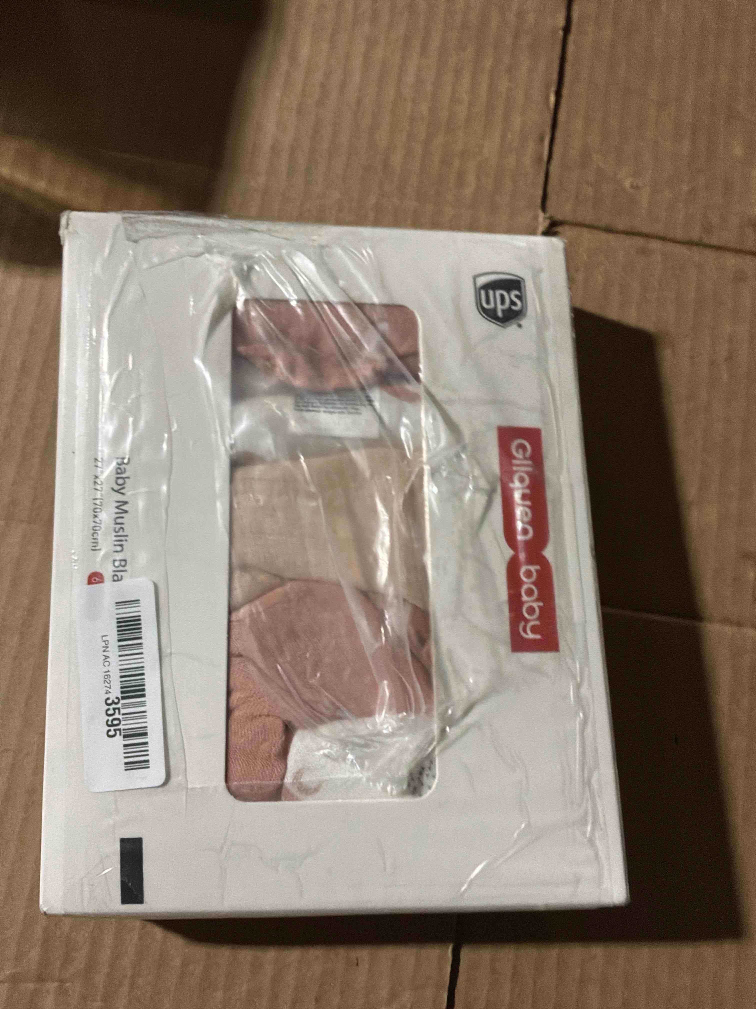 Condition photo showing New/Like New for GLLQUEN BABY Receiving Blanket Boy Cotton Muslin Swaddle Blankets Girl Newborn Squares Breathable & Soft Thin Baby Blankets Cloths Double Absorbent Infant Swaddling Wrap - 6 Pack (Sun) Sun 6 Pack