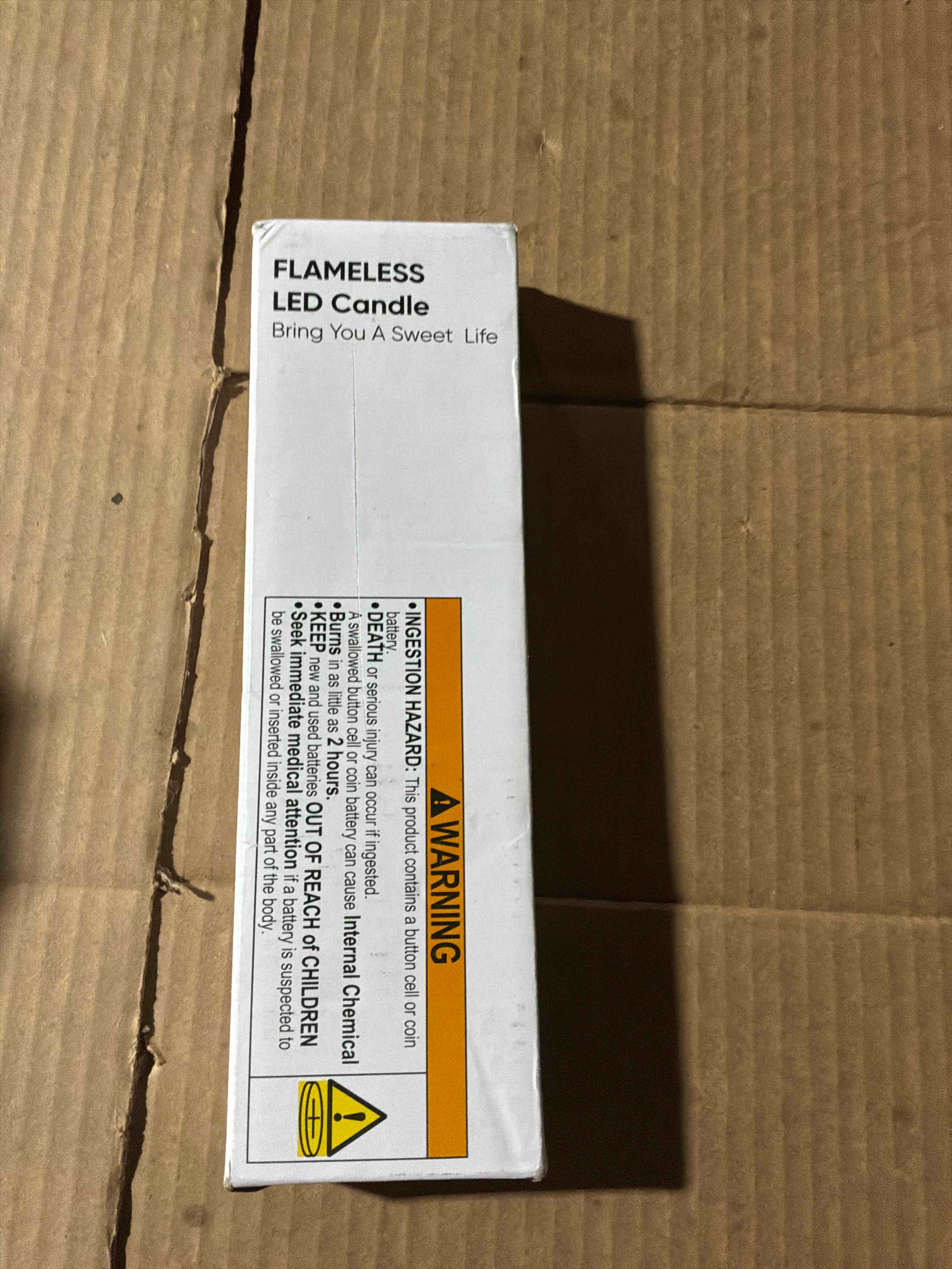 Condition photo showing New/Like New for Homemory 2 Pcs Real Wax Made Flameless Taper Candles with Remote and Timer, 9.6" Ivory Battery Operated Candle Stick Flickering, Led Taper Candles with Lifelike Flame for Indoor Home Decor A-Ivory Candles