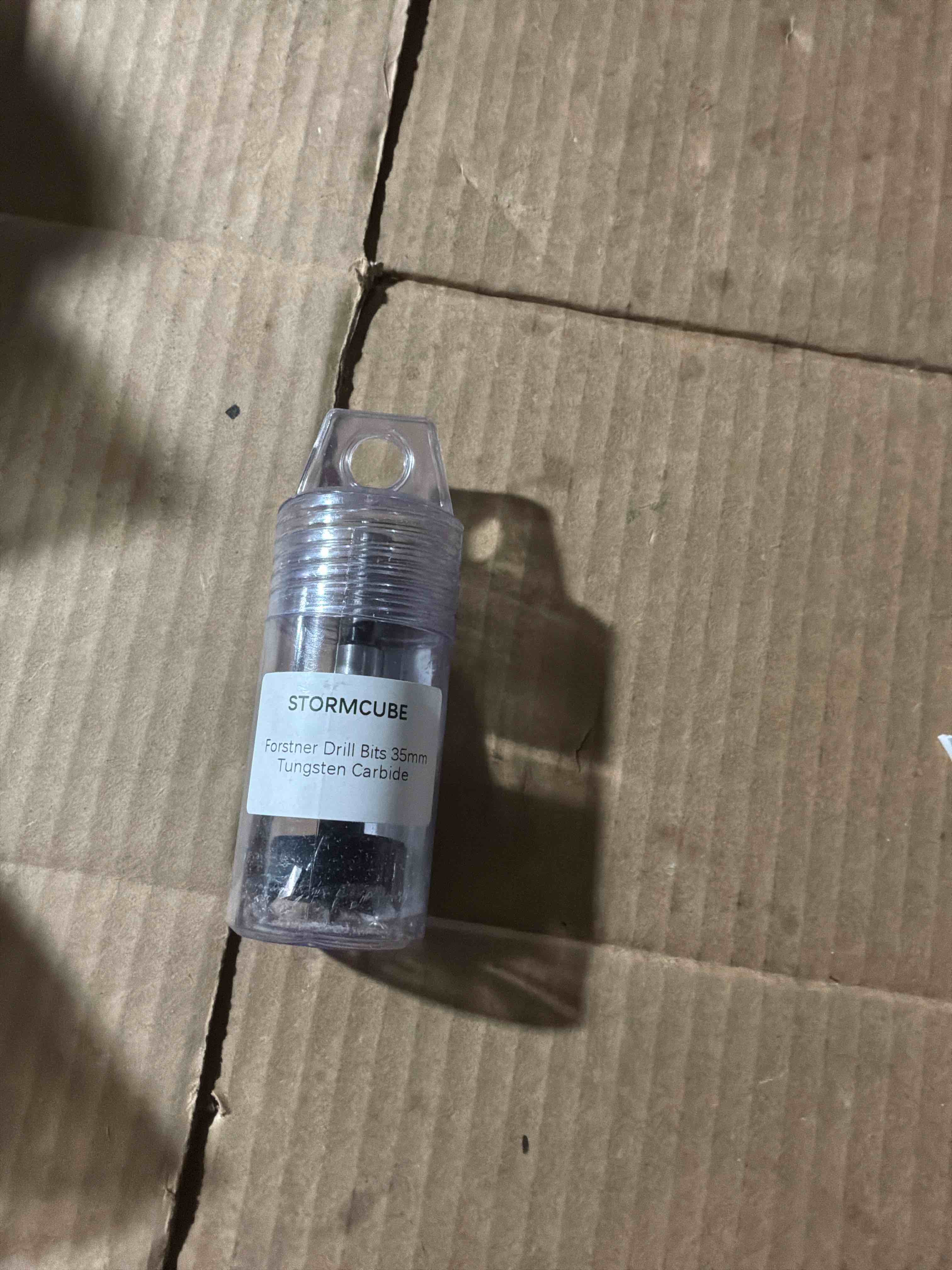 Condition photo showing New/Like New for Forstner Drill Bits 35mm (1-3/8 inch) Tungsten Carbide Wood Hole Saw Auger Opener Woodworking Drilling Tool Wood Cutter