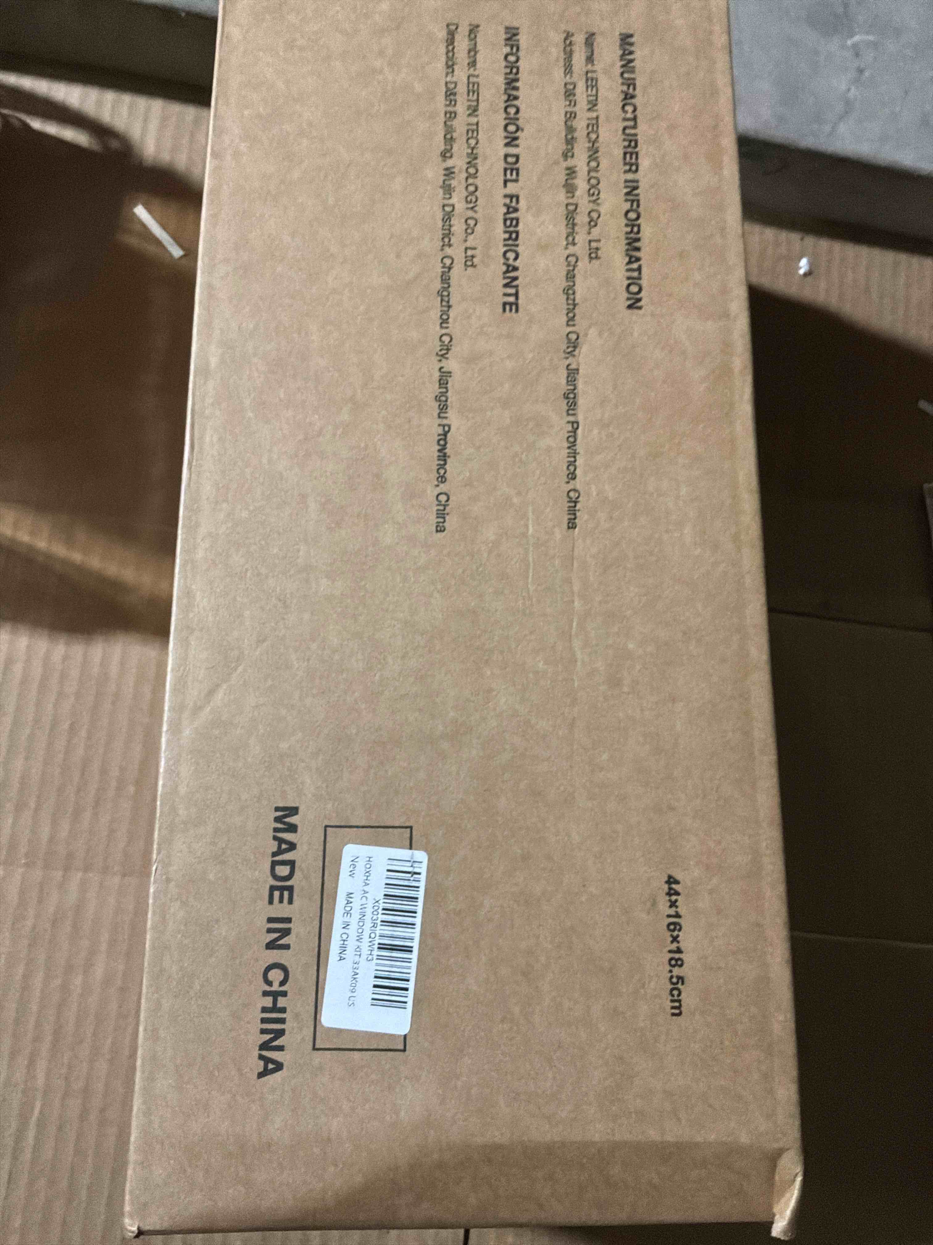 Condition photo showing New/Like New for HOXHA Air Conditioner Window Vent Kit Universal Adjustable Window Kit with 5.9” Diameter 59” Length Exhaust Hose for AC Unit, AC Seal Panel for Horizontal&Vertical Window 5.9‘’ Diameter Coupler with Exhaust Hose 59‘’L