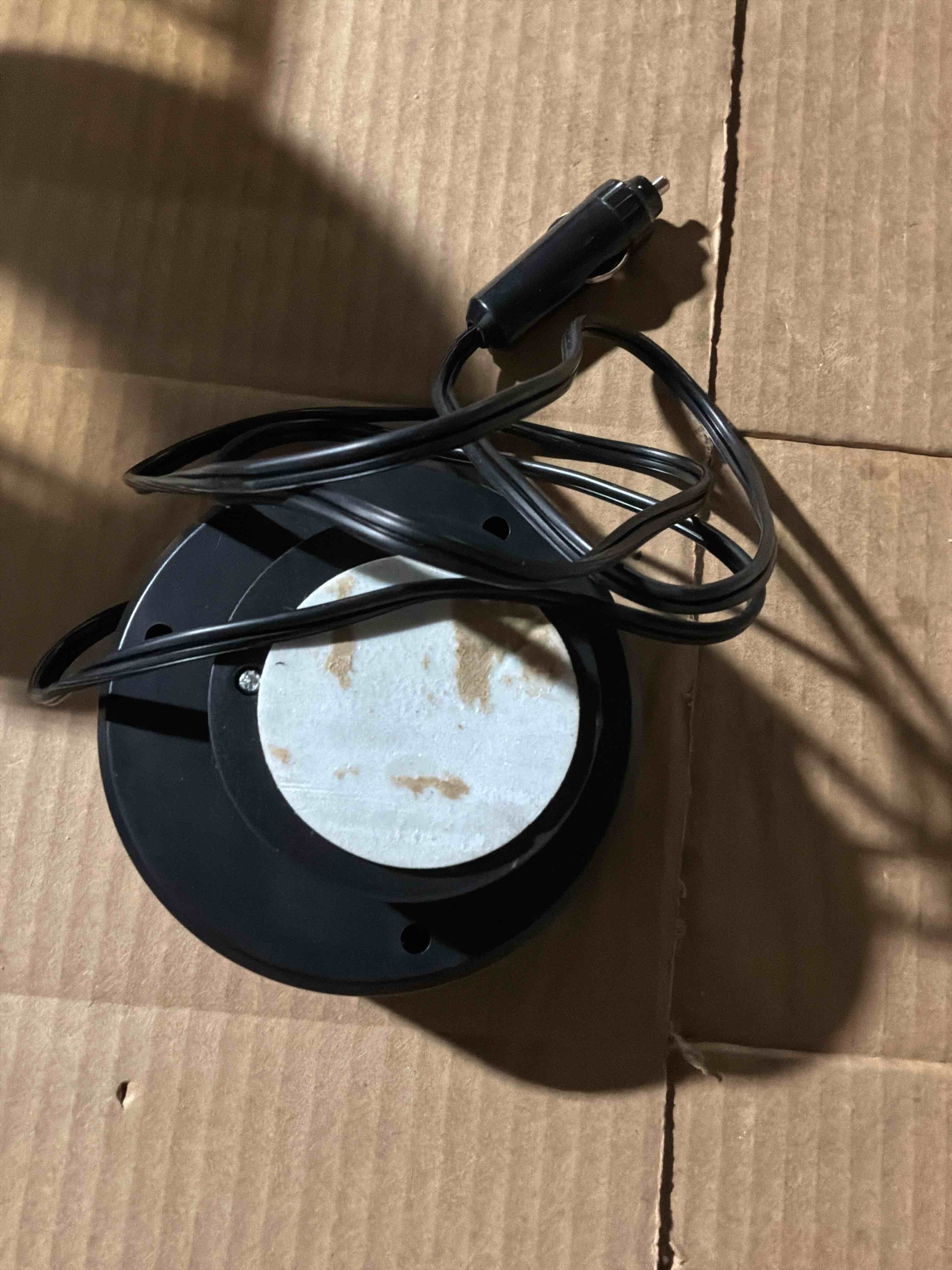 Condition photo showing Good Condition for 12V Portable Car Heater That Plugs into Cigarette Lighter, 150W Windshield Defogger Defroster, Car Heaters for Vehicle