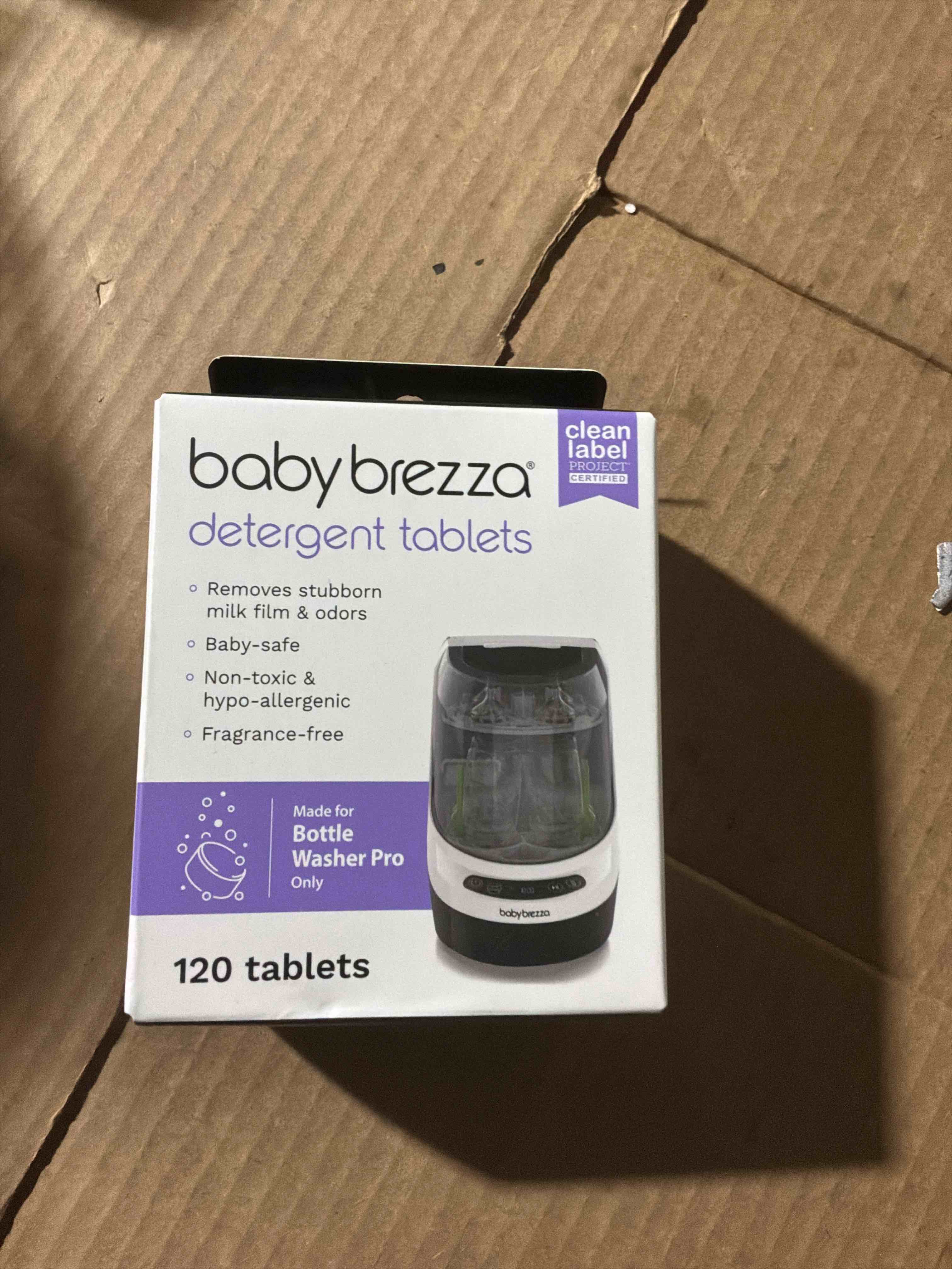 Condition photo showing New/Like New for Baby Brezza Universal Detergent Soap Tablets for Baby Brezza Bottle Washer Pro and All Brands of Bottle Washers, 120 Tablets Soap Tablets 120 Count (Pack of 1)