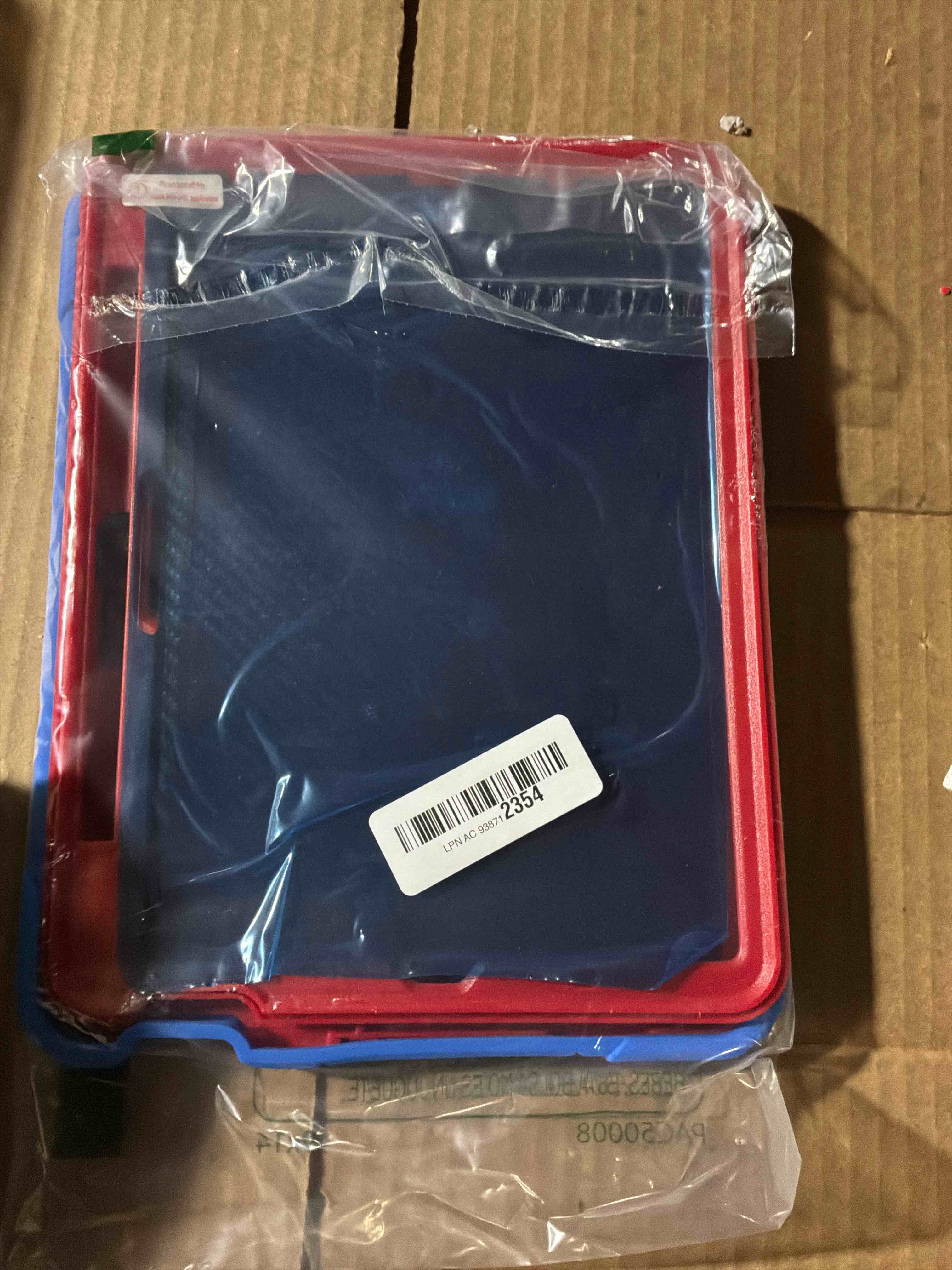Condition photo showing New/Like New for Grifobes Case for iPad 11-inch (A16) 2025 / iPad 10th Generation 2022 10.9 inch, Heavy Duty Shockproof Rugged 11th / 10 Gen Cover with Pencil Holder & Stand (Black+Red)