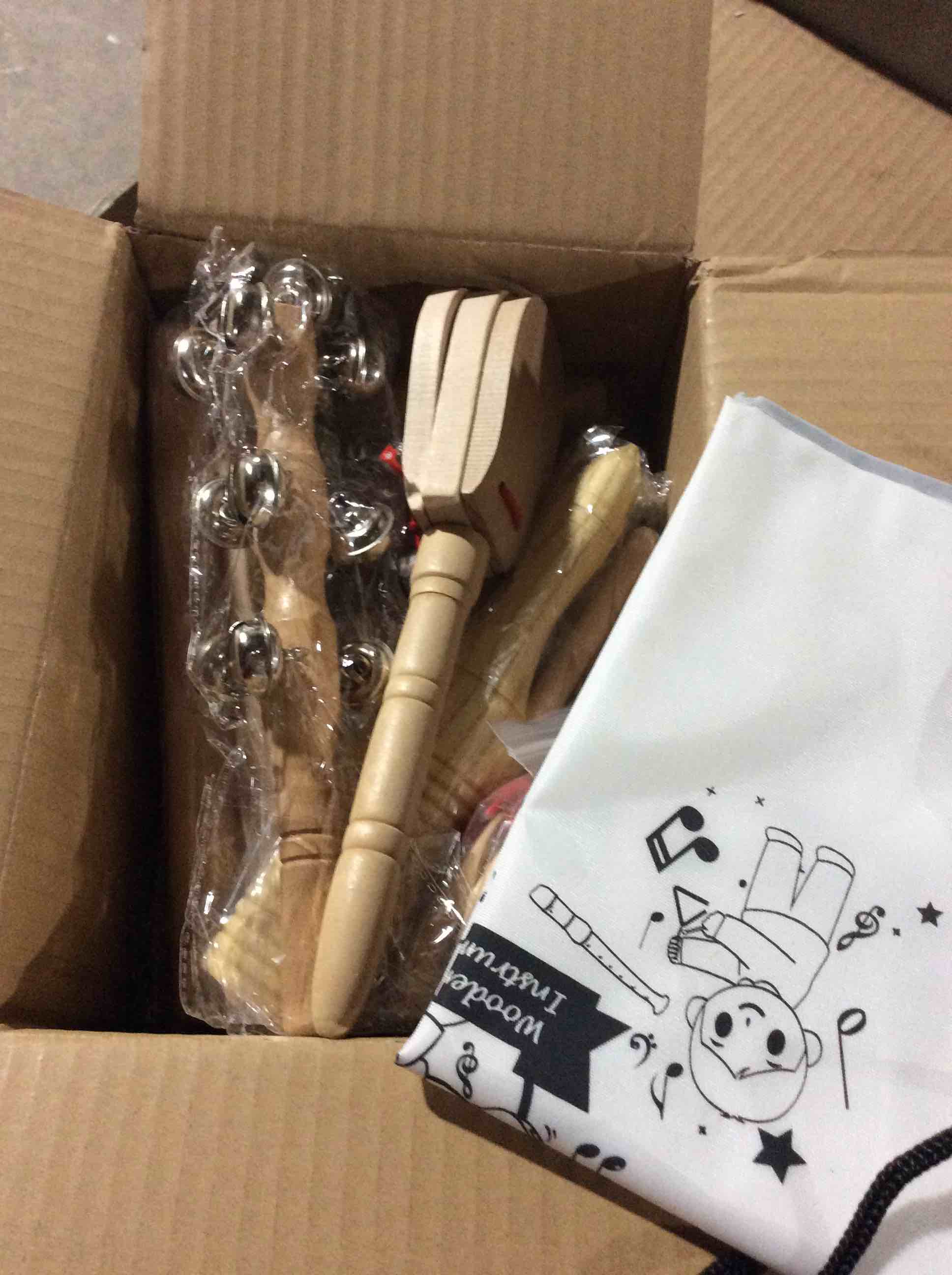 Condition photo showing New/Like New for Christie’s kid musical wood in music set 11 pcs