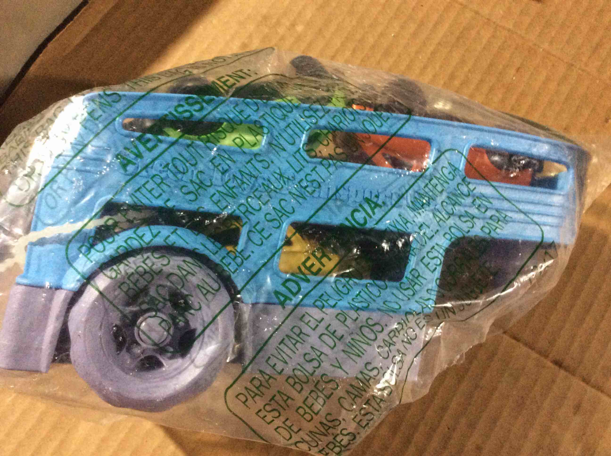 Condition photo showing As Is for Green Toys Car Carrier, Blue - Pretend Play, Motor Skills, Kids Toy Vehicle. No BPA, phthalates, PVC. Dishwasher Safe, Recycled Plastic, Made in USA. Standard