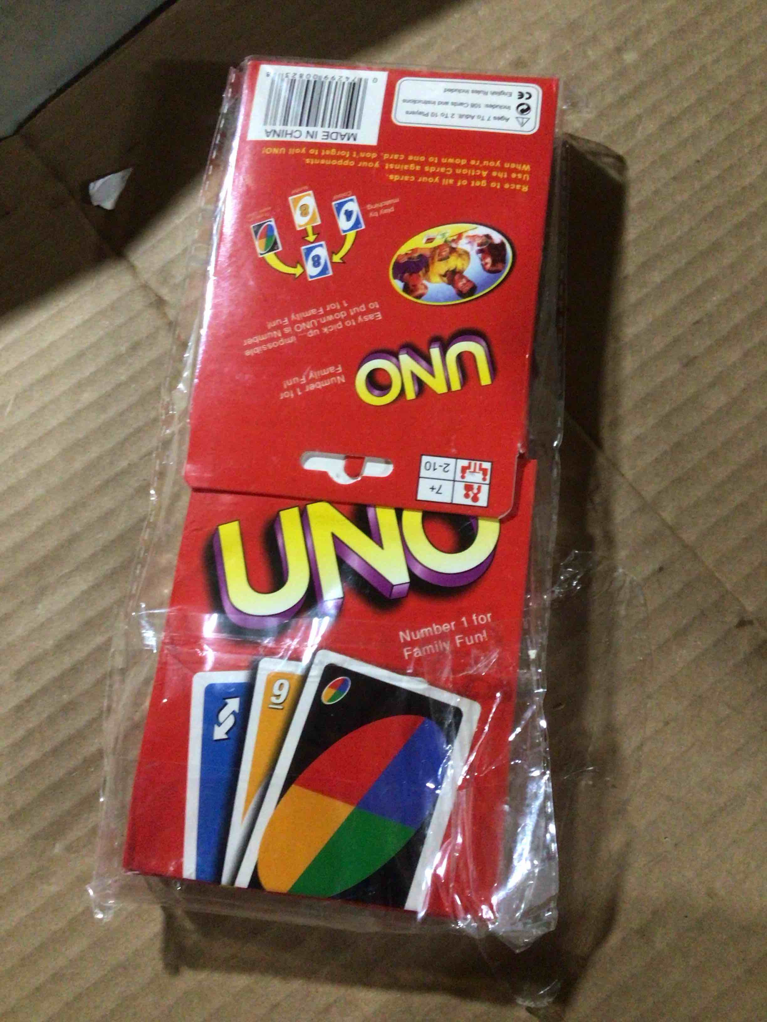 Condition photo showing New/Like New for UNO Card Game (2 Pack)