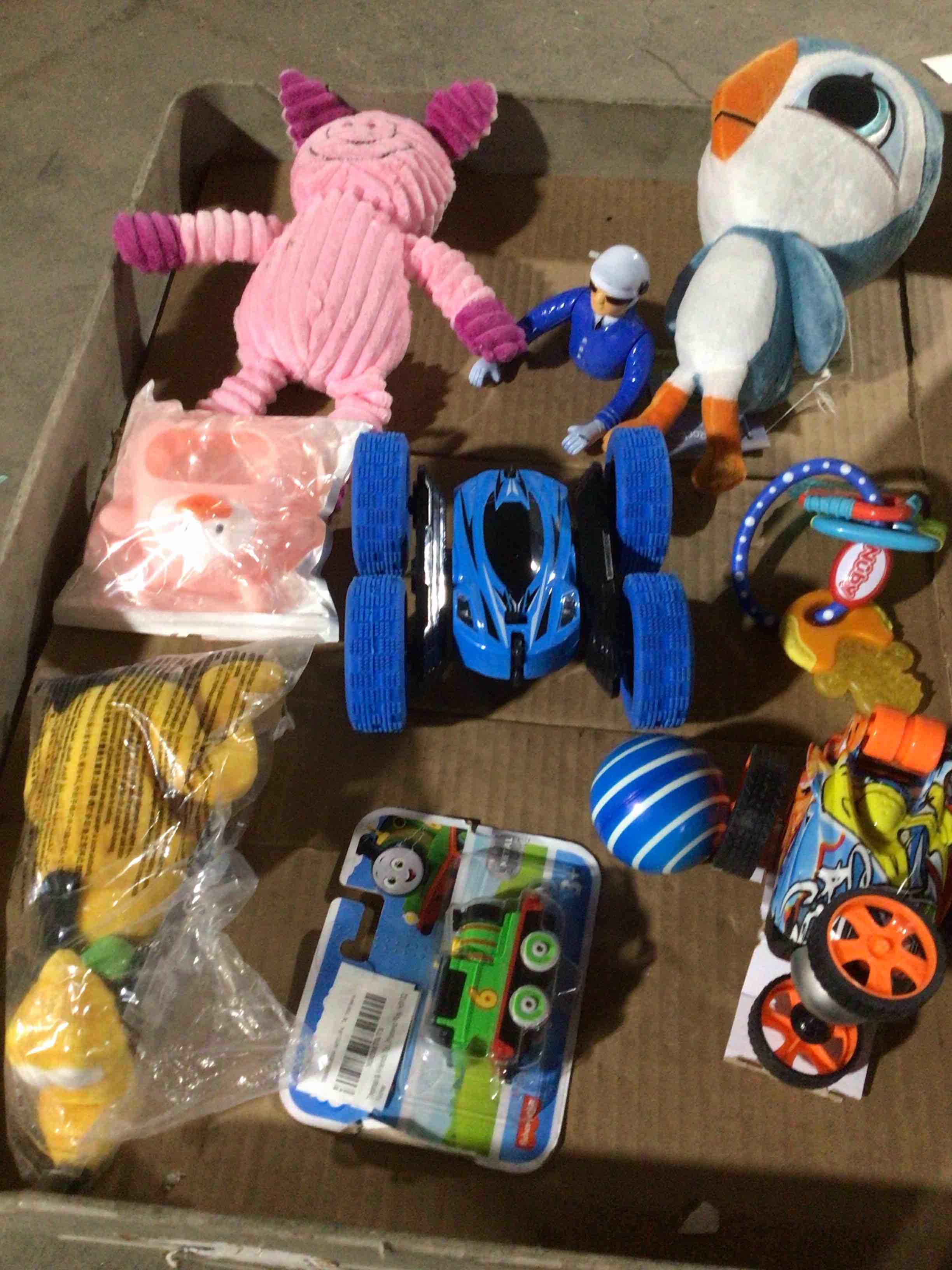 Assorted of the toys different style and size