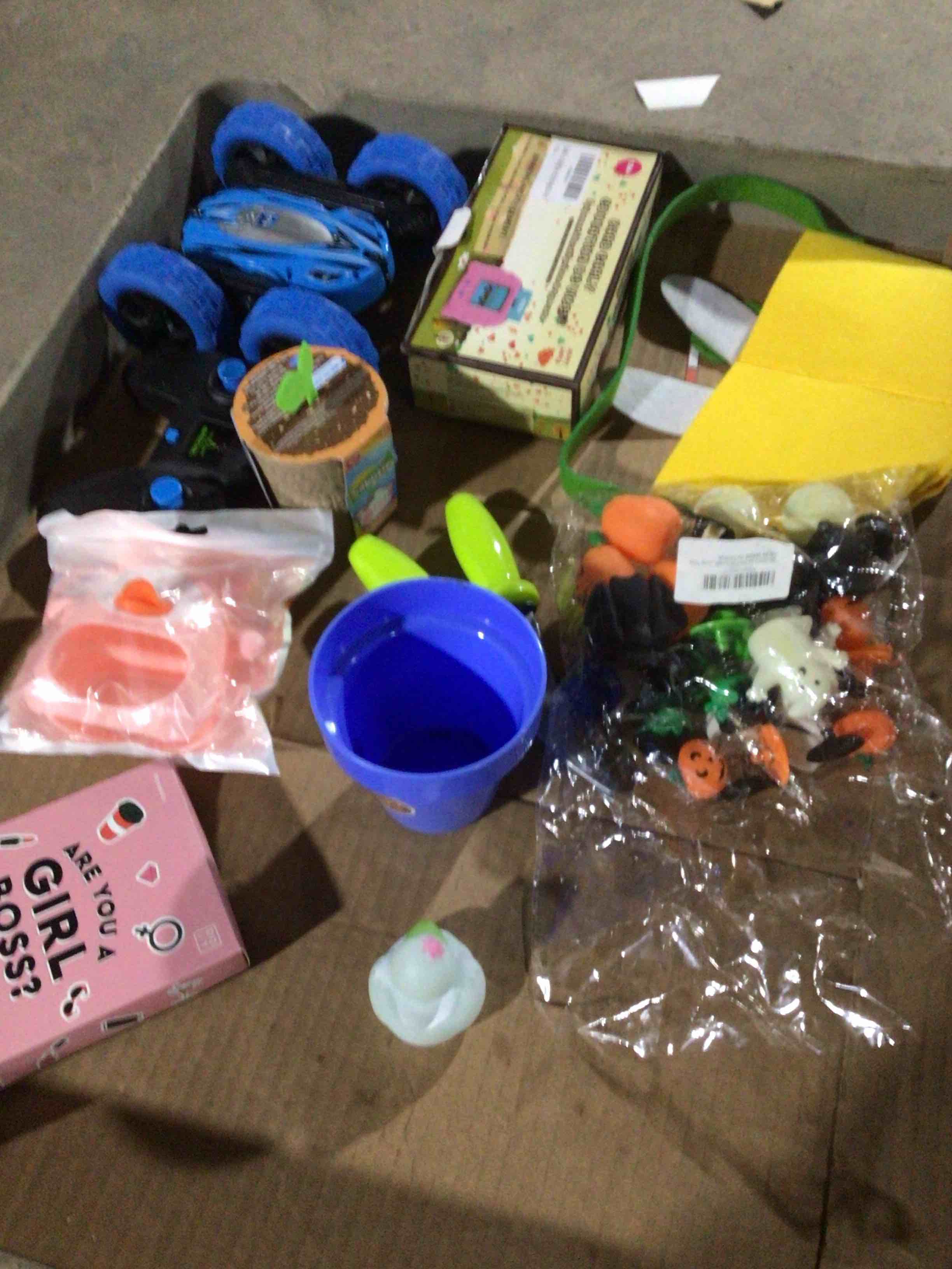 Assorted of the toys different style and size