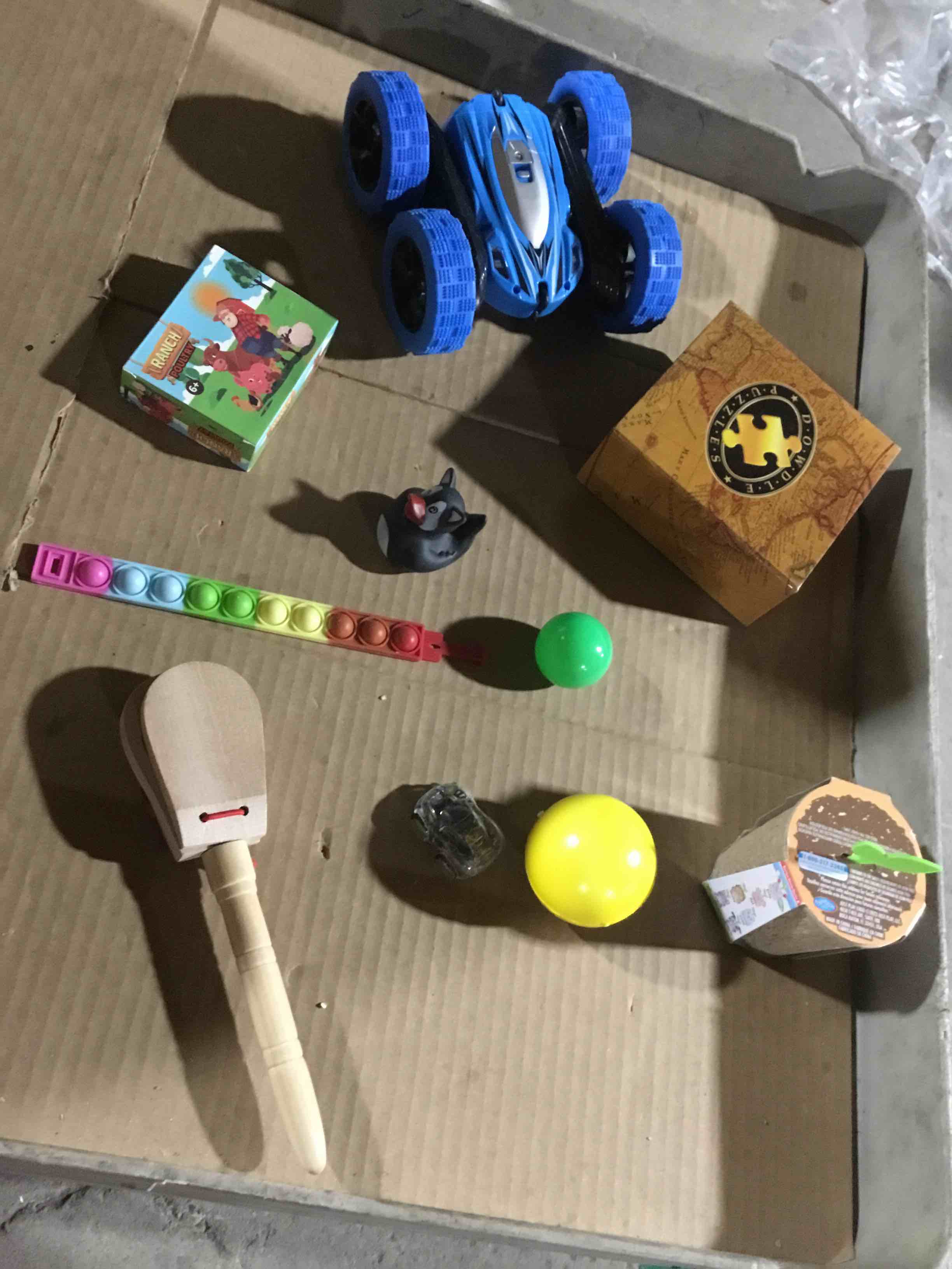 assorted of the toys different style and size