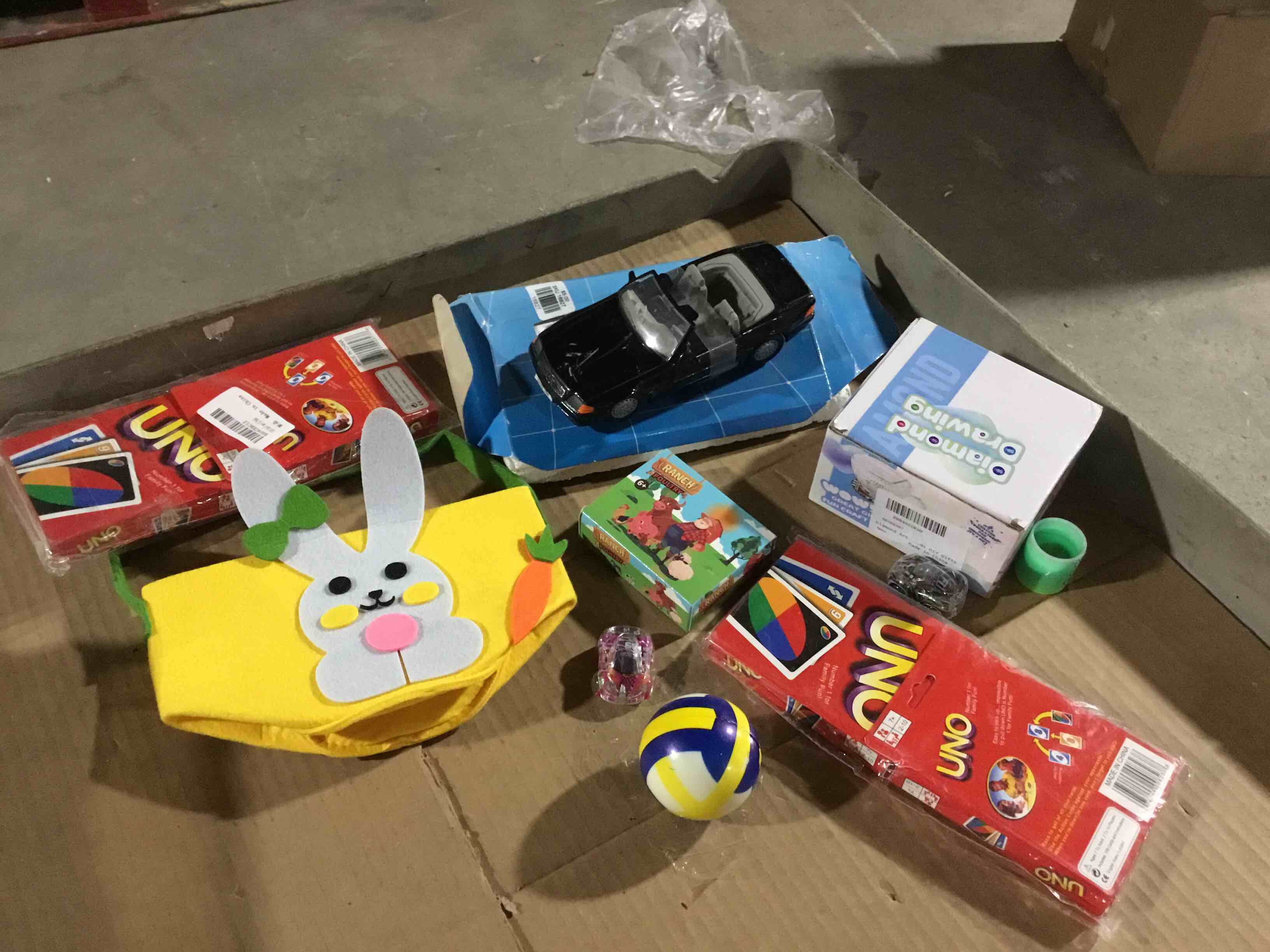 assorted of the toys different style and size